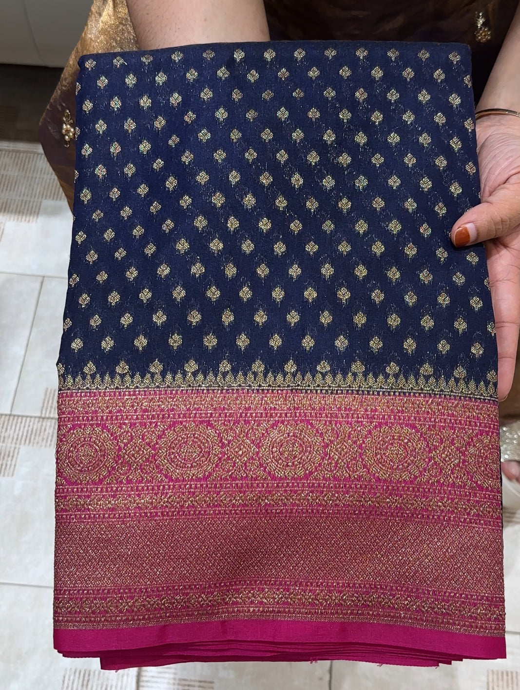 SEMI KATAN SAREES - IHA 22707