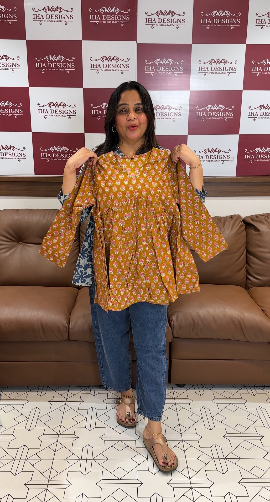 COTTON SHORT TOPS - IHA 27226