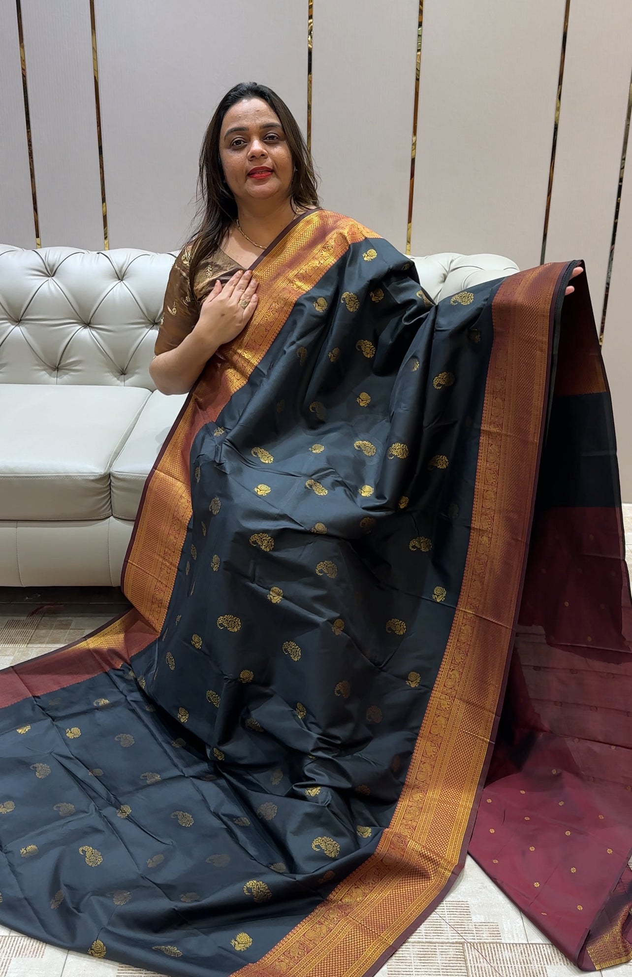 SEMI SOFT SILK SAREES - IHA 22697