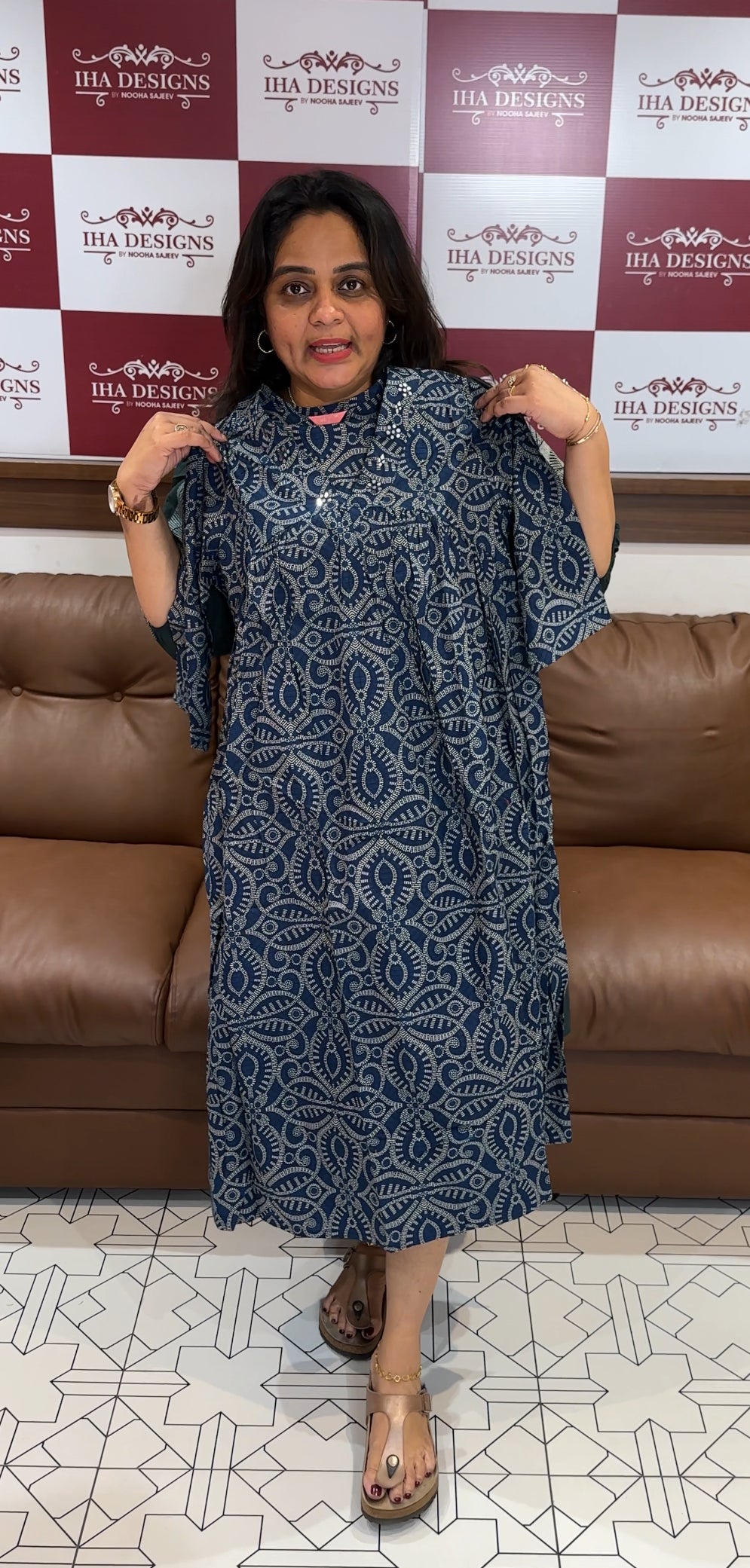 PRINTED COTTON FROCKS - IHA 26438