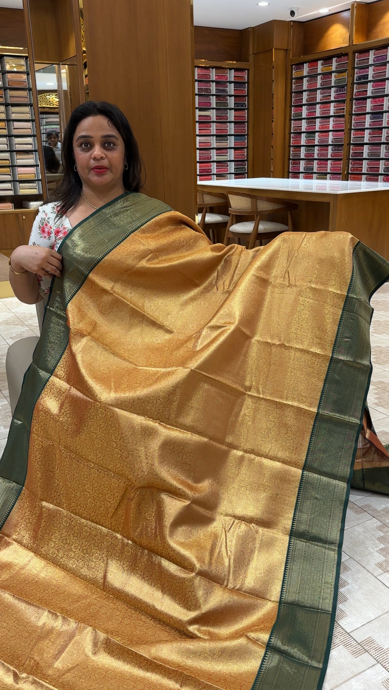 SEMI TISSUE SILK SAREES - IHA 25710