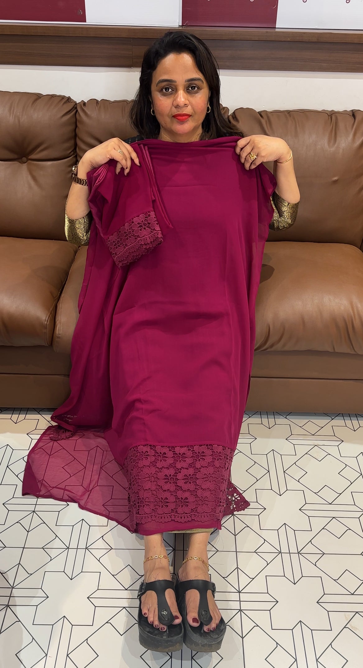 BUDGET BUY UNSTITCHED SALWAR SUITS - IHA 25616