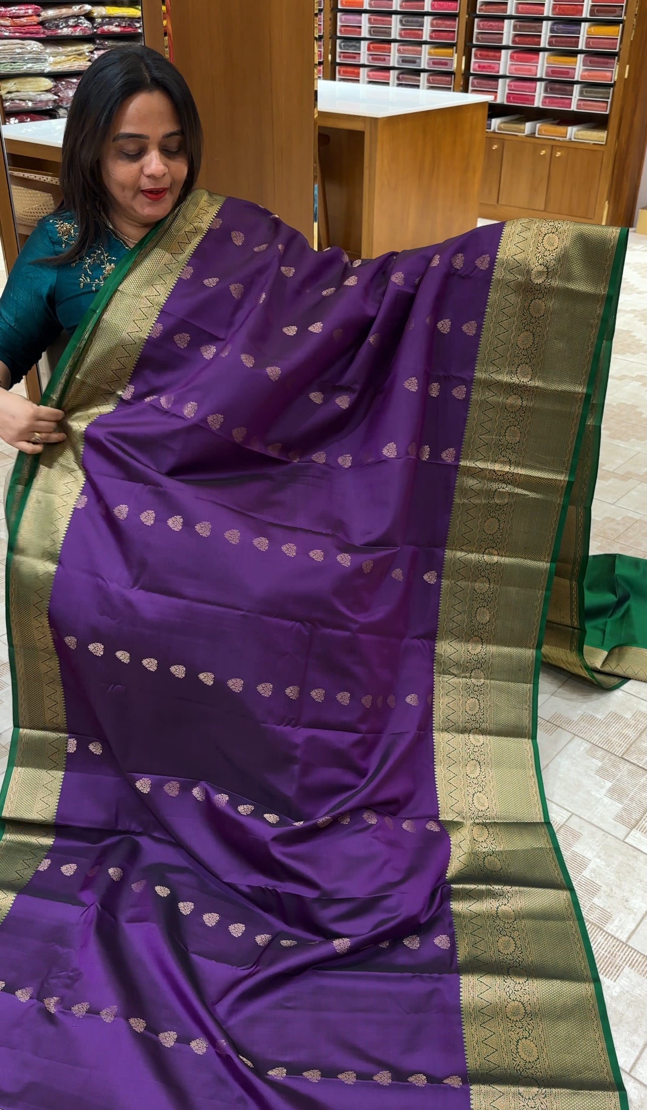 SOFT SILK KANCHIPURAM SAREES - IHA 26132