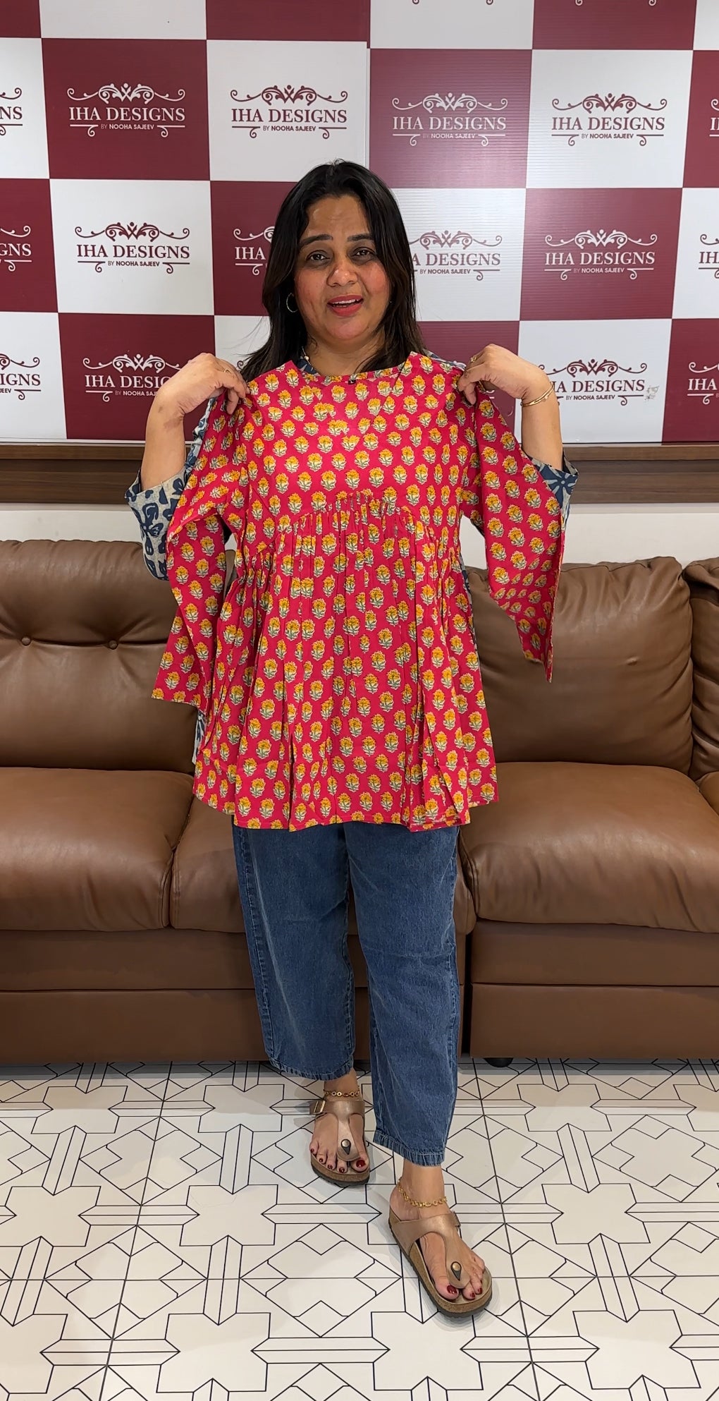 COTTON SHORT TOPS - IHA 27226