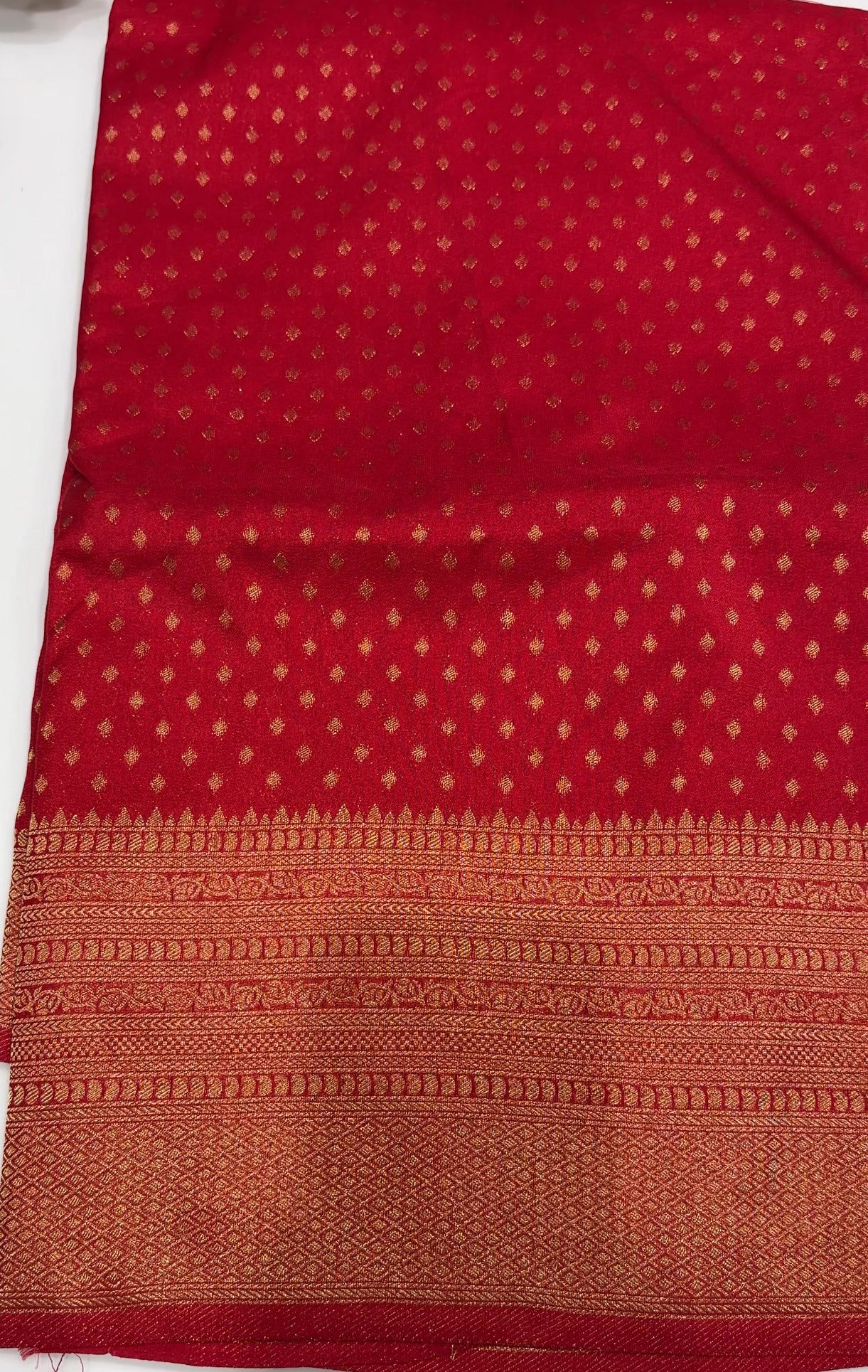 SEMI BANARASI SAREES - IHA 27402