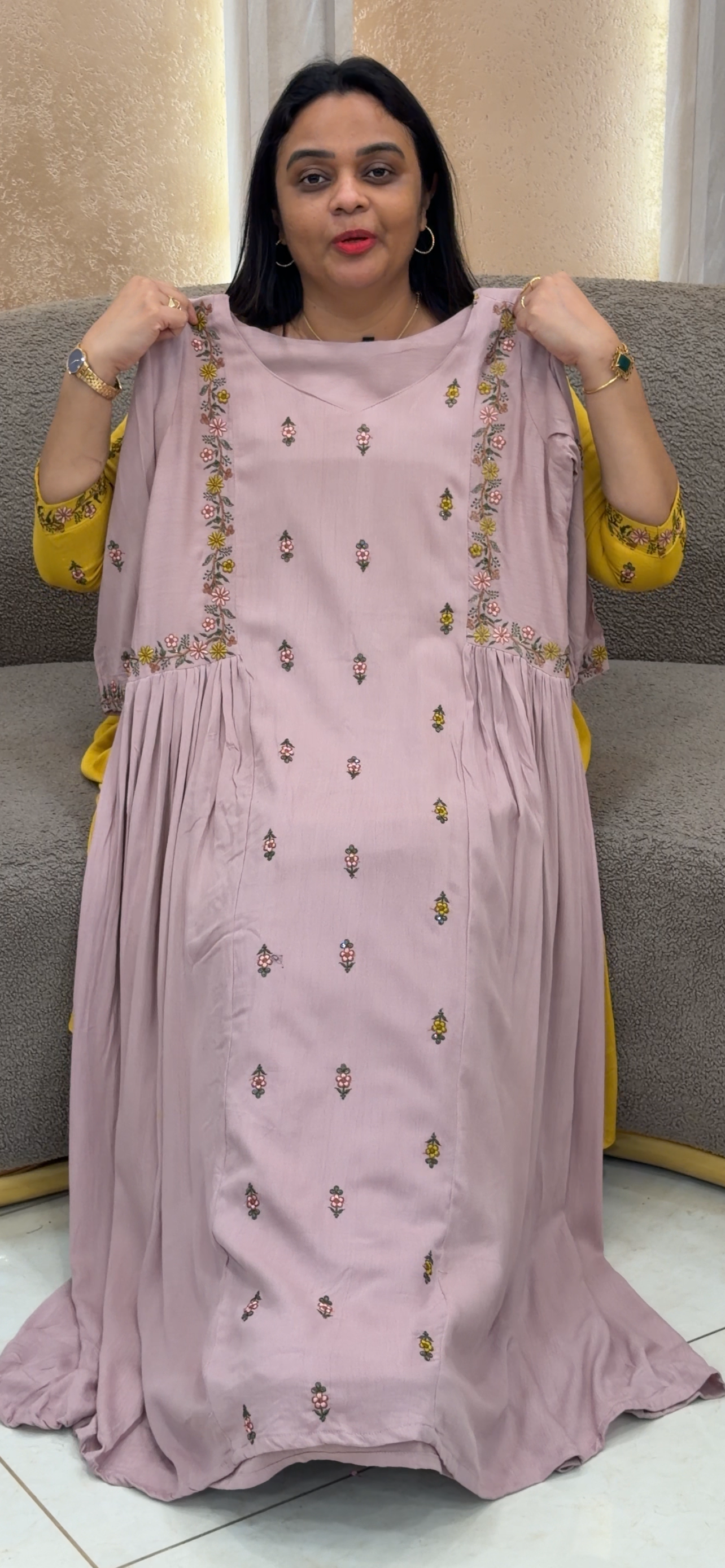 DESIGNER LONG TOPS - IHA 33376