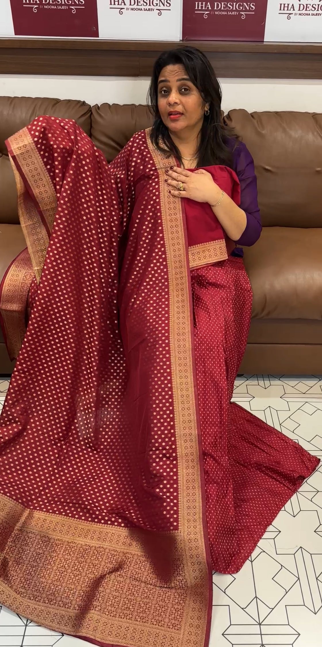 SEMI STITCHED DHAVANI SETS - IHA 25432