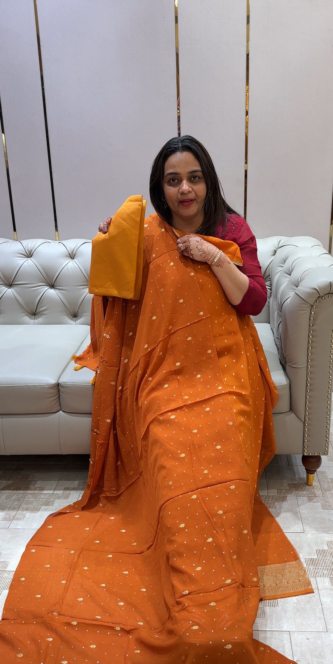 BANARASI UNSTITCHED SALWAR SUITS - IHA 21955