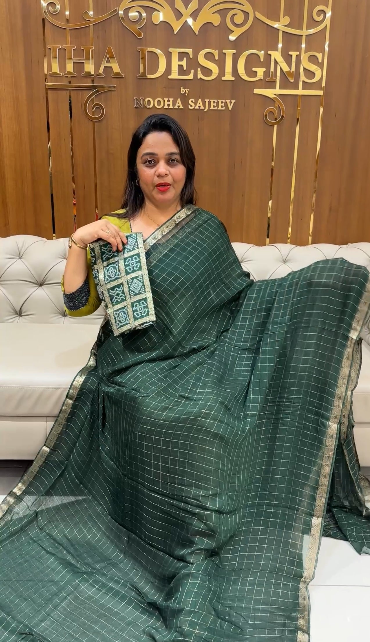 CHIFFON SAREES - IHA 24585
