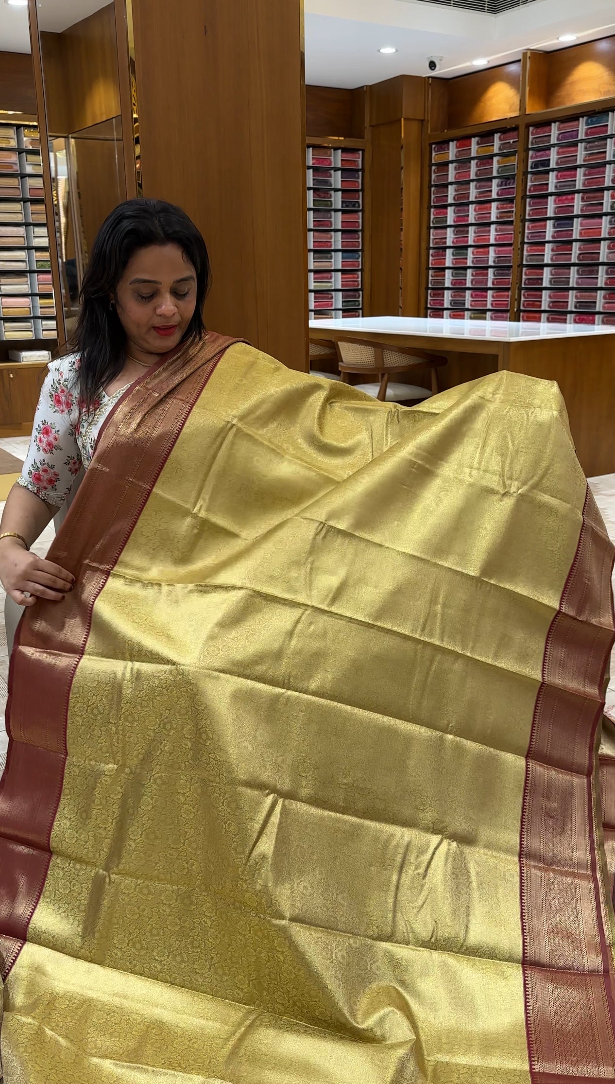 SEMI TISSUE SILK SAREES - IHA 25710