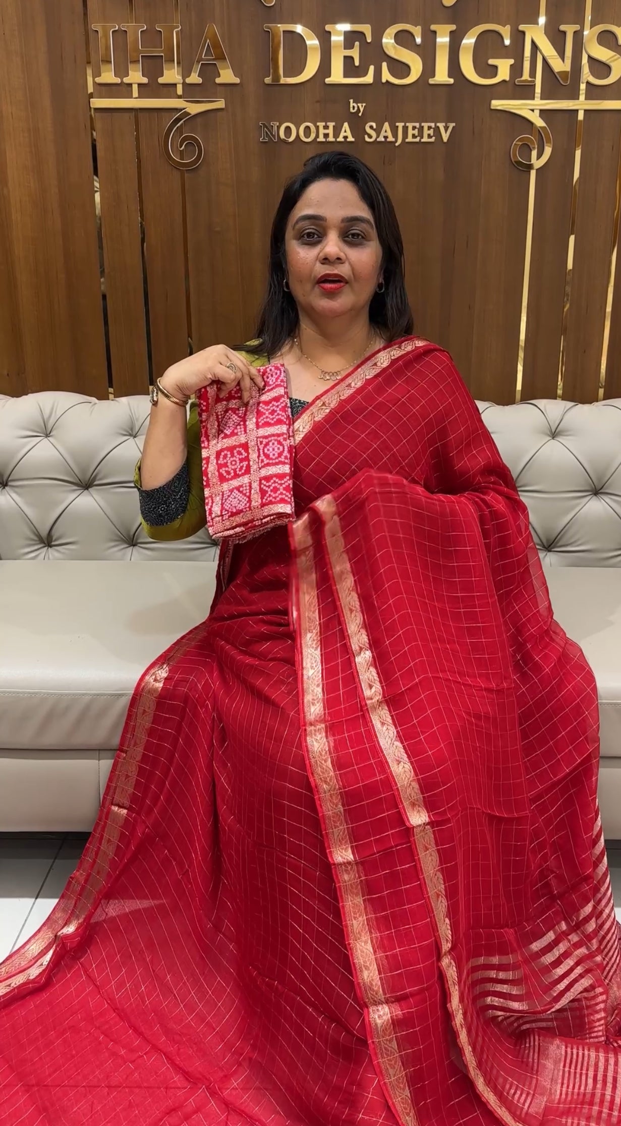 CHIFFON SAREES - IHA 24585