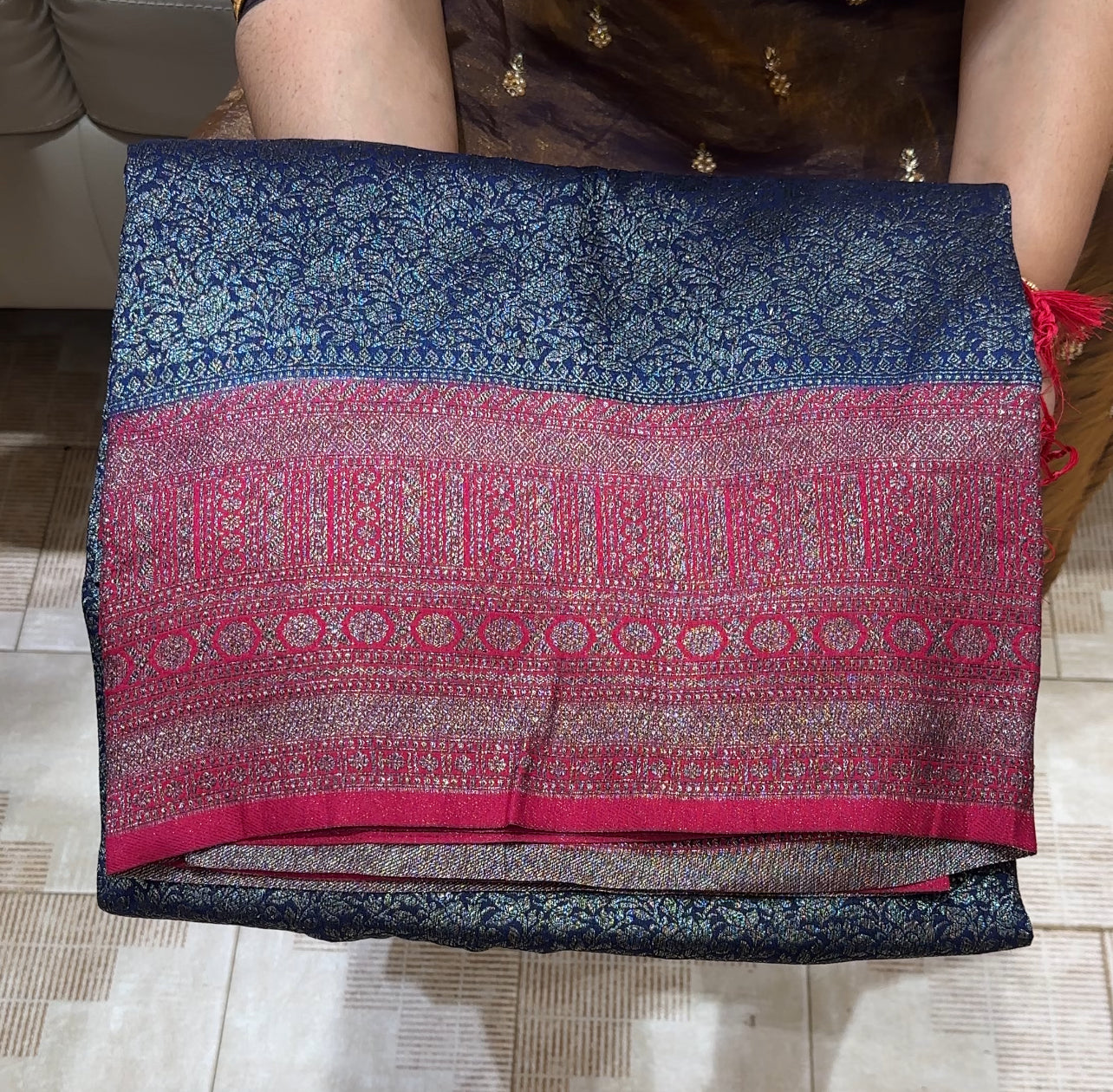 SEMI KATAN SAREES - IHA 22694