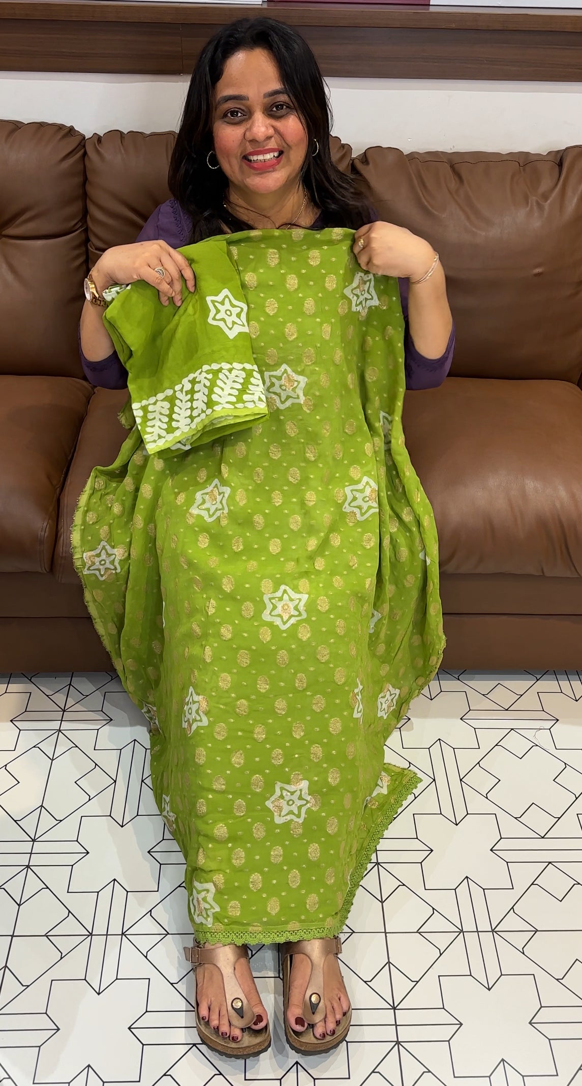 VISCOSE GEORGETTE UNSTITCHED SALWAR SUITS - IHA 27288