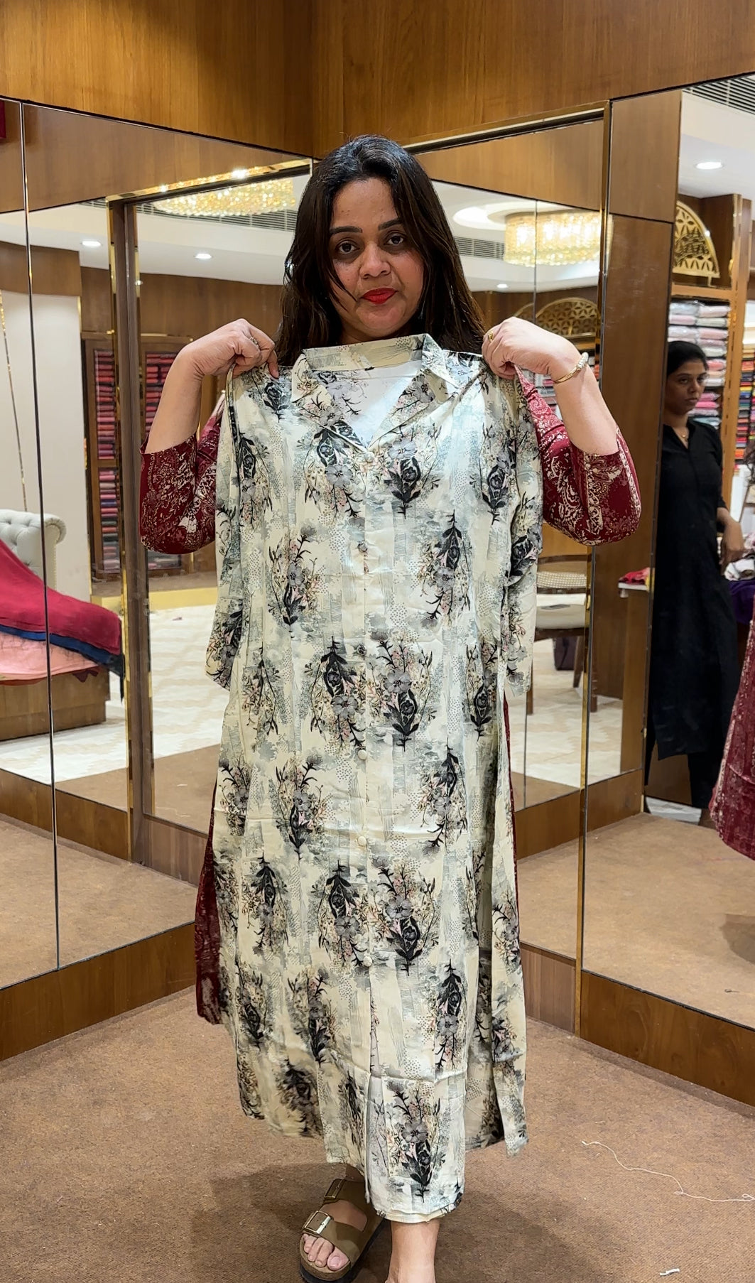 BUDGET BUY LONG A-LINE TOPS - IHA 21431