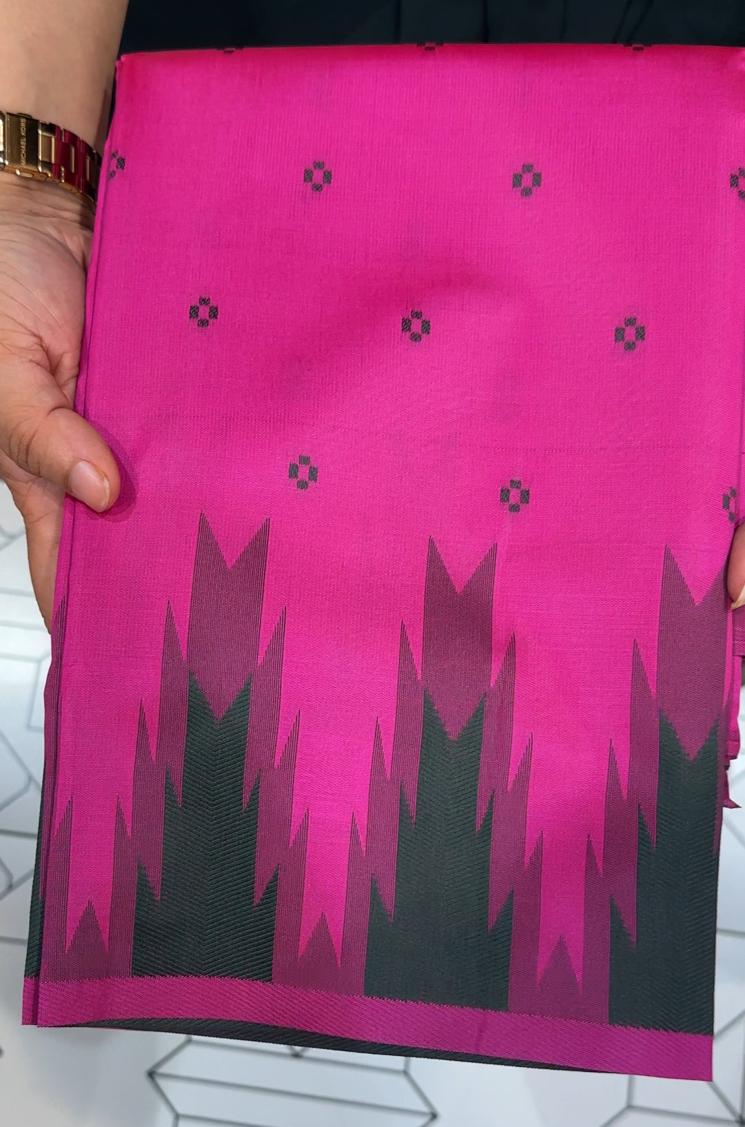 SEMI SILK SAREES - IHA 27351
