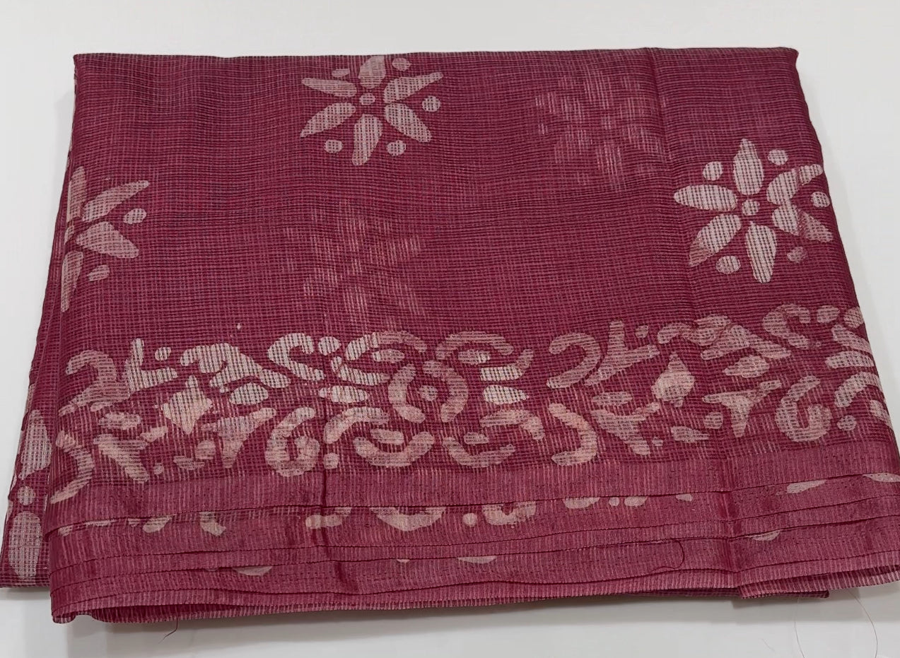 NET KOTA SAREES - IHA 25127