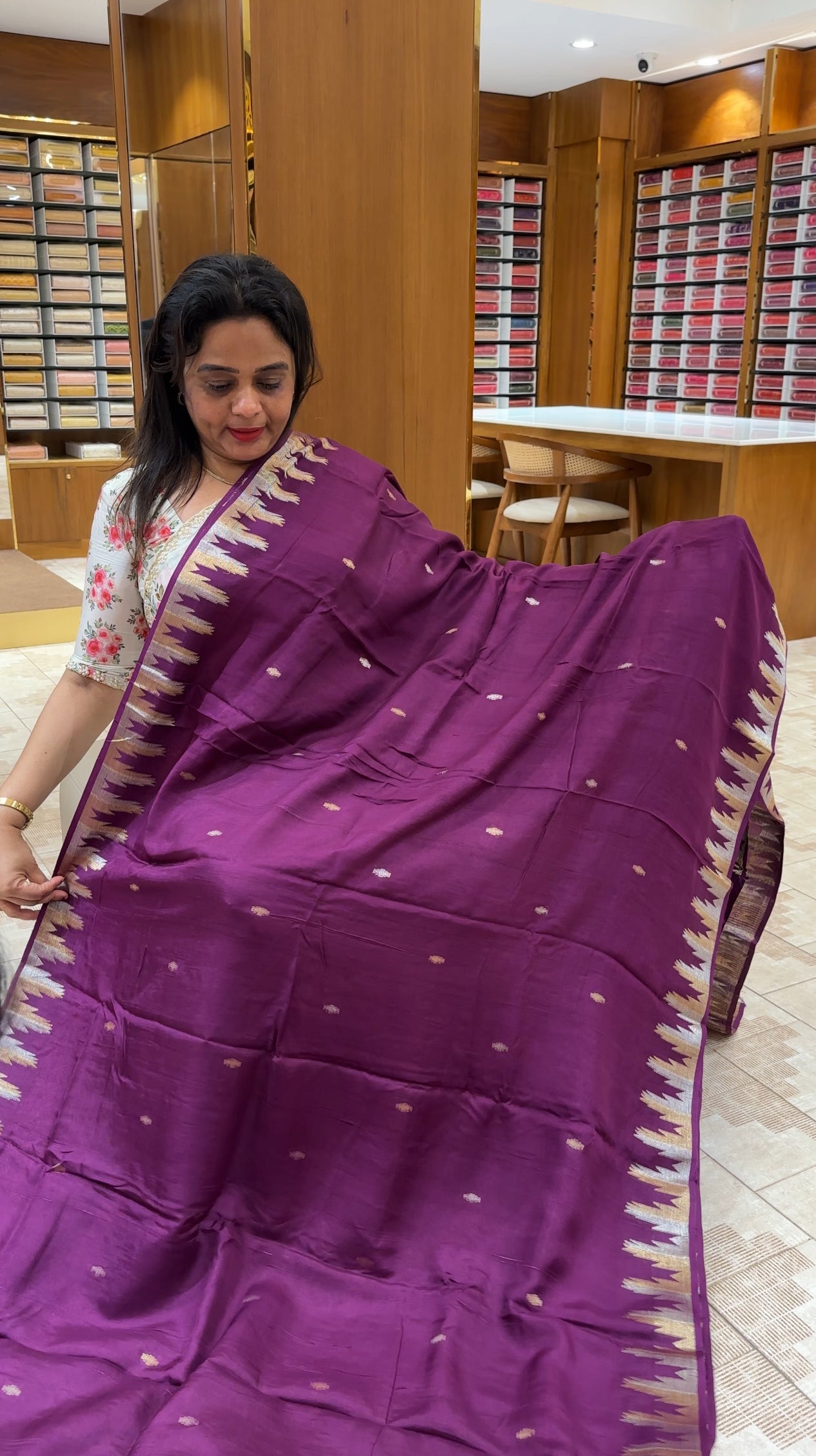 DOLA BANARASI SAREES - IHA 25712