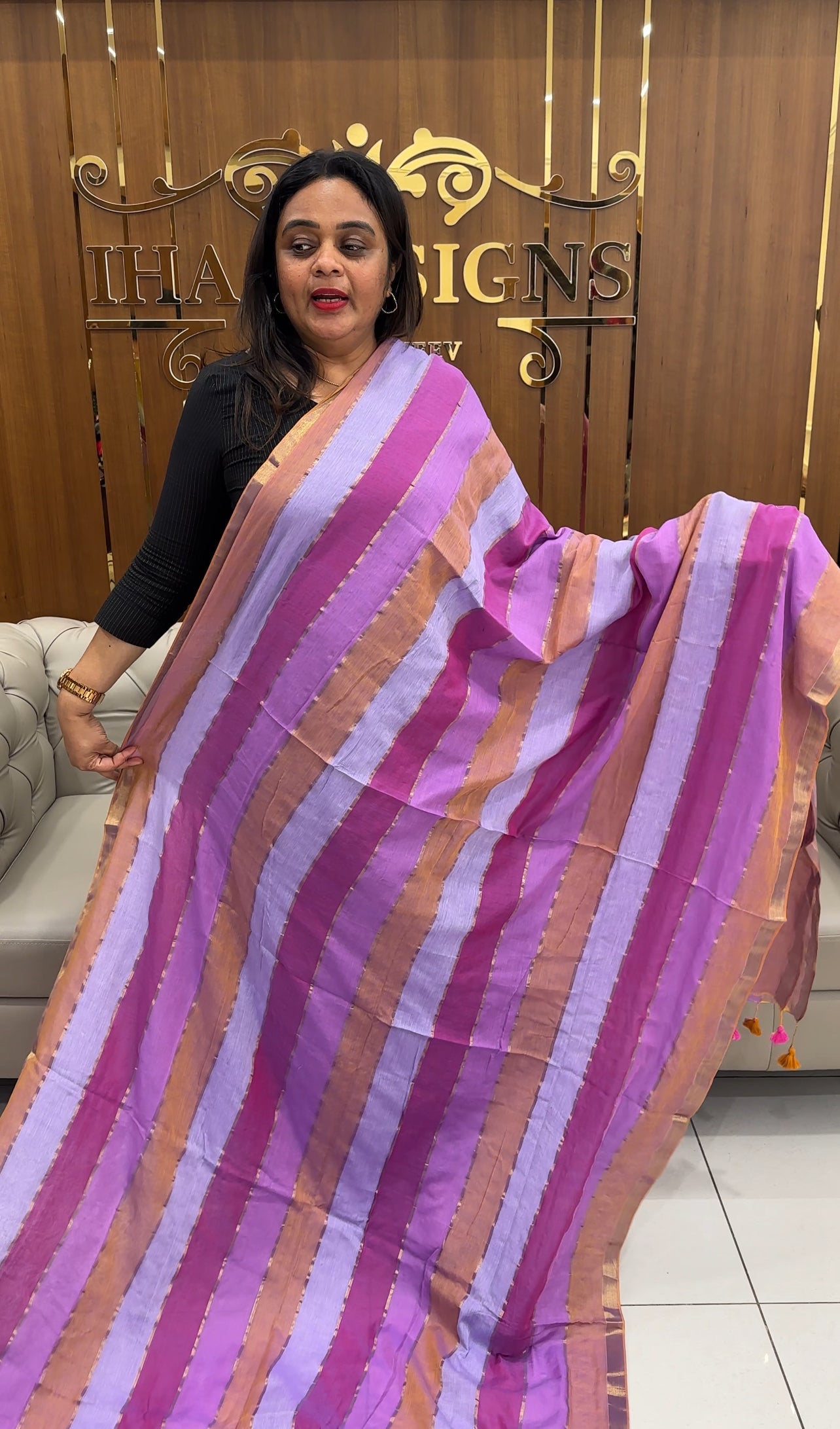 MUL COTTON SAREES - IHA 26362