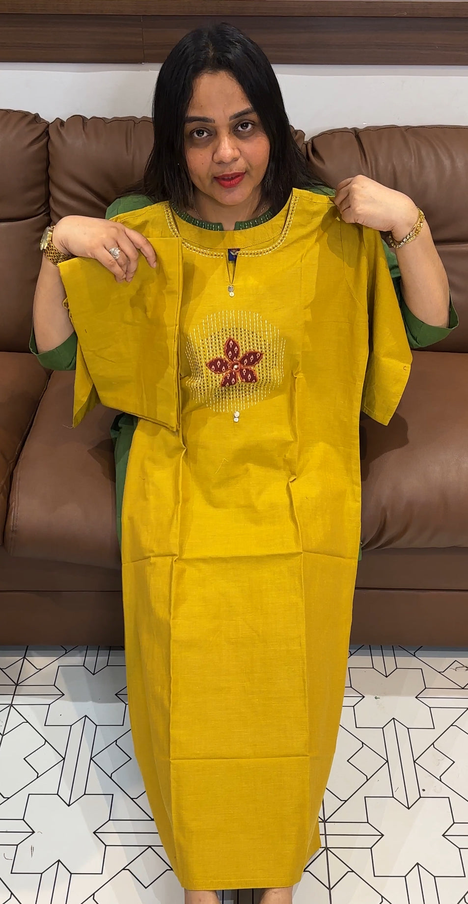 HANDLOOM COTTON TOP AND BOTTOM - IHA 20502
