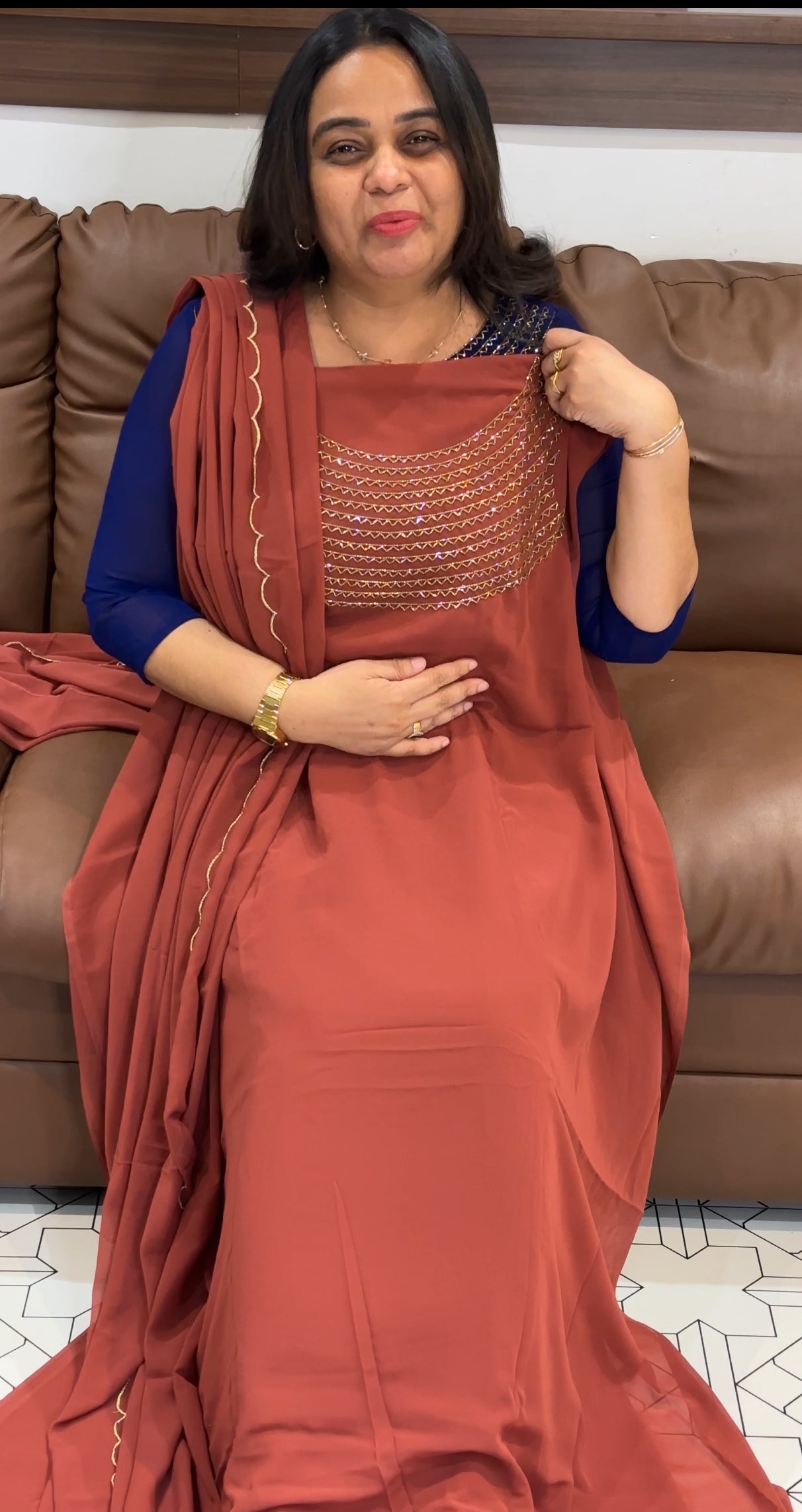 IHA'S IN-HOUSE UNSTITCHED SALWAR SUITS - IHA 28056