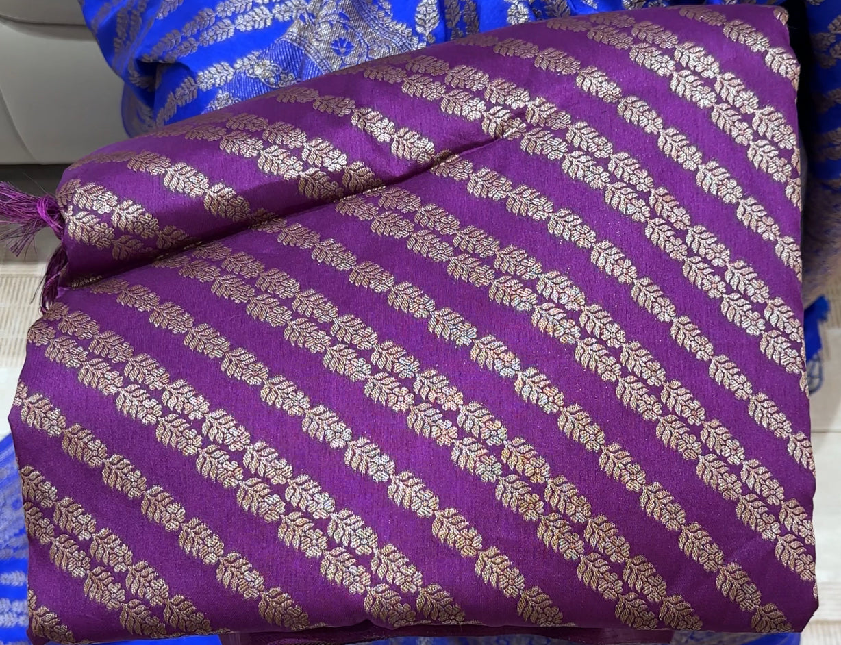 SEMI KATAN SAREES - IHA 21720