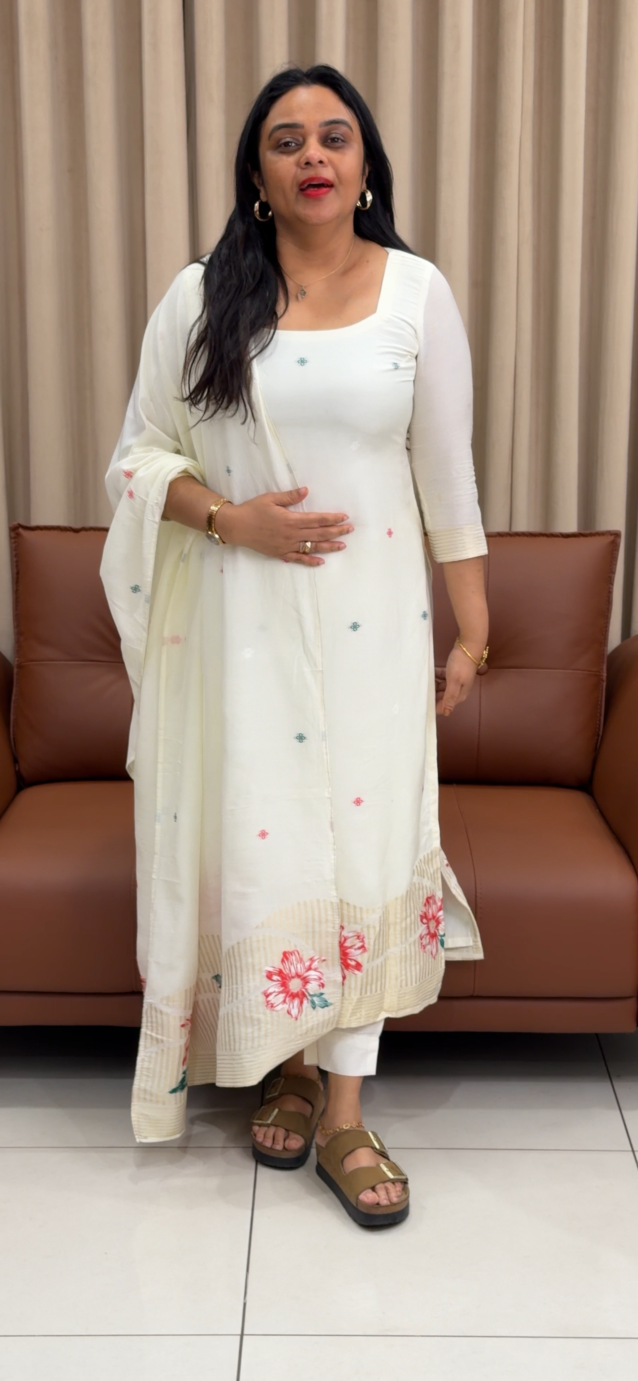 IHA'S IN-HOUSE TOP, BOTTOM AND DUPATTA - IHA 33496