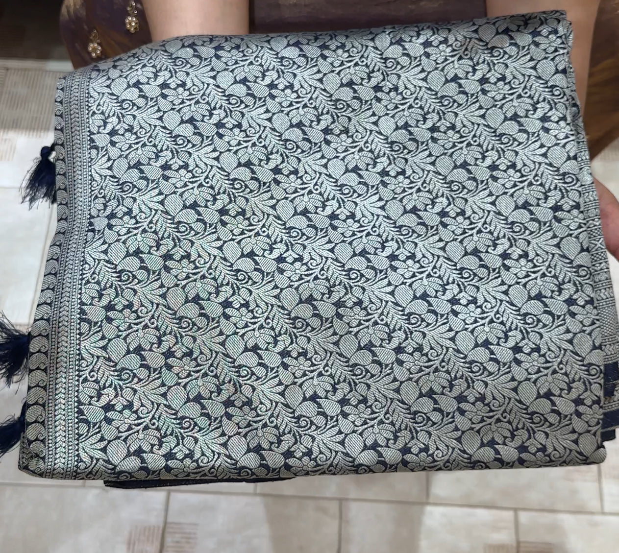 SEMI KATAN SAREES - IHA 22712