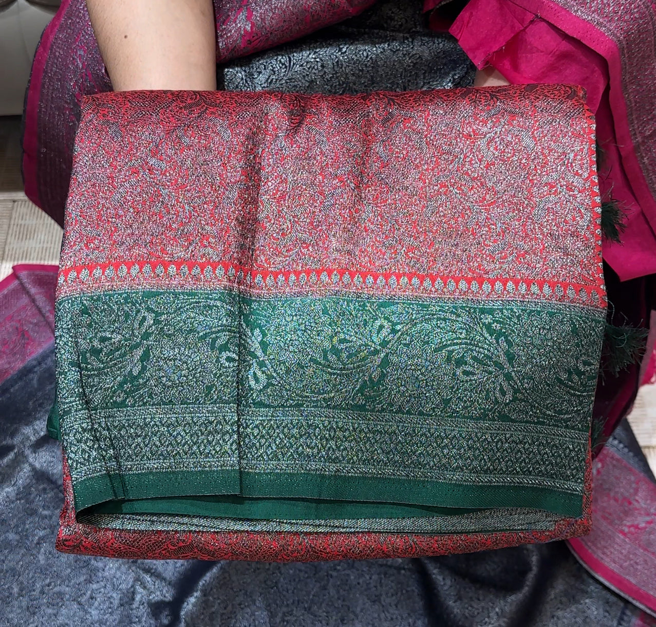 SEMI KATAN SAREES - IHA 22702