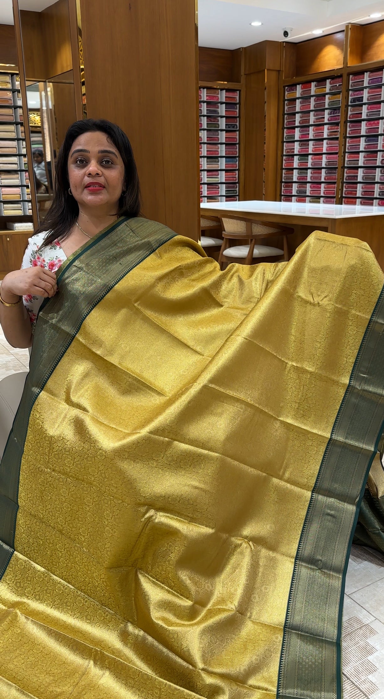SEMI TISSUE SILK SAREES - IHA 25710