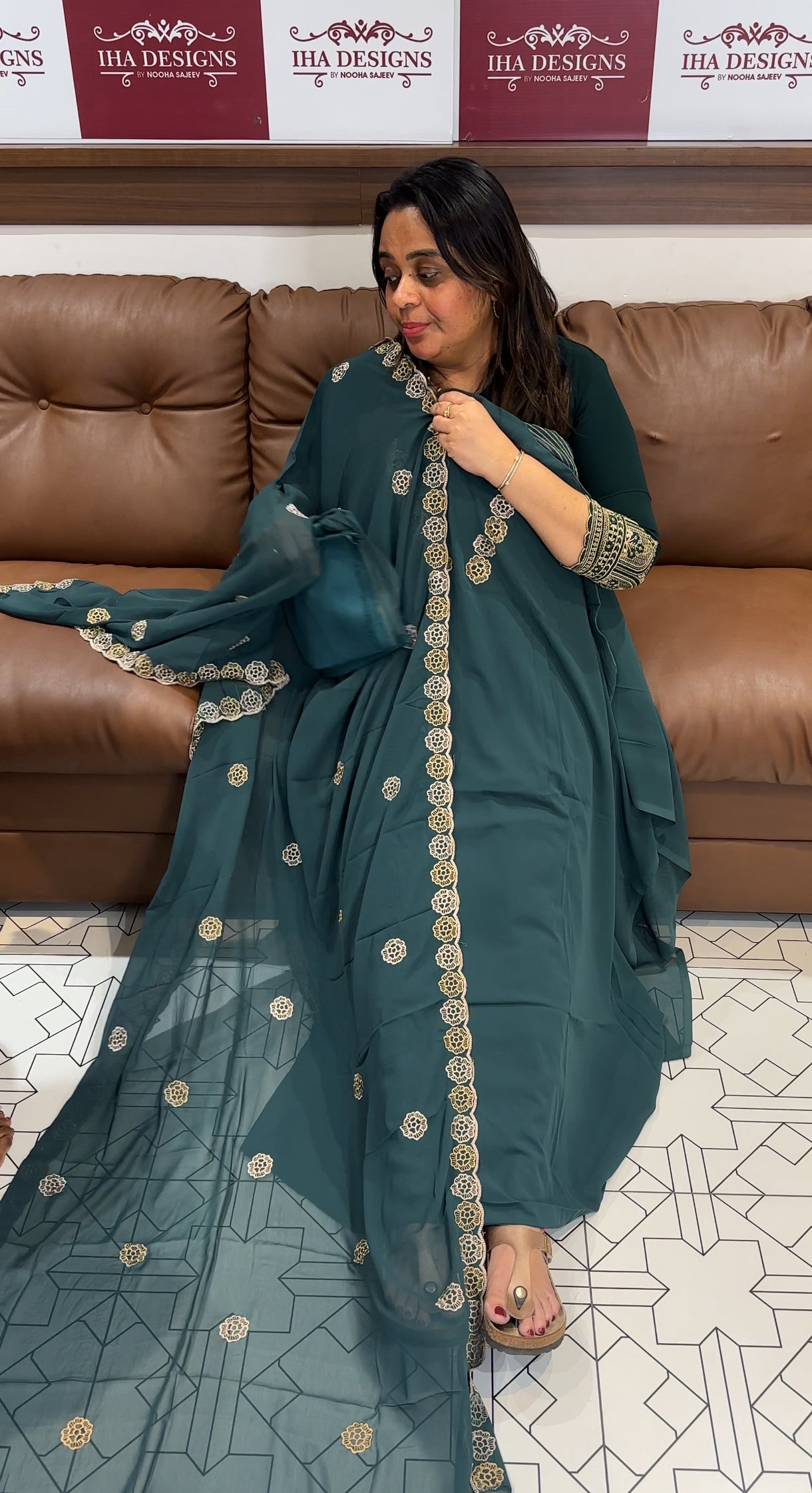 BUDGET BUY UNSTITCHED SALWAR SUITS - IHA 27332