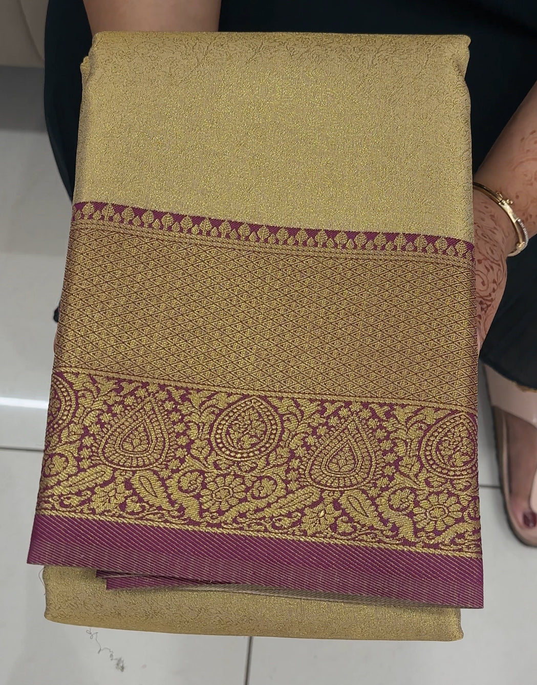 SEMI BROCADE SAREES - IHA 27423