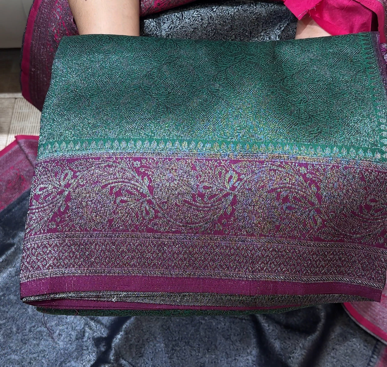 SEMI KATAN SAREES - IHA 22702