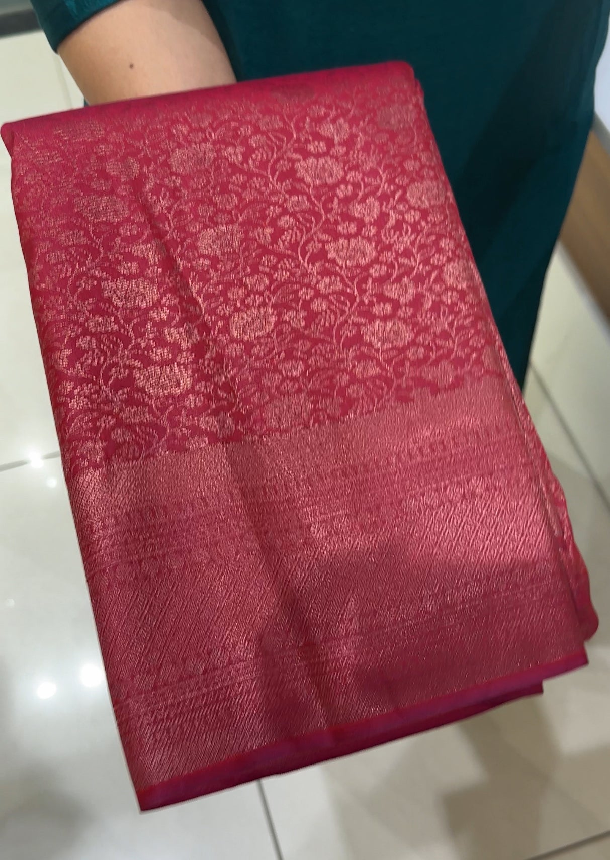 SEMI BROCADE SAREES - IHA 26093