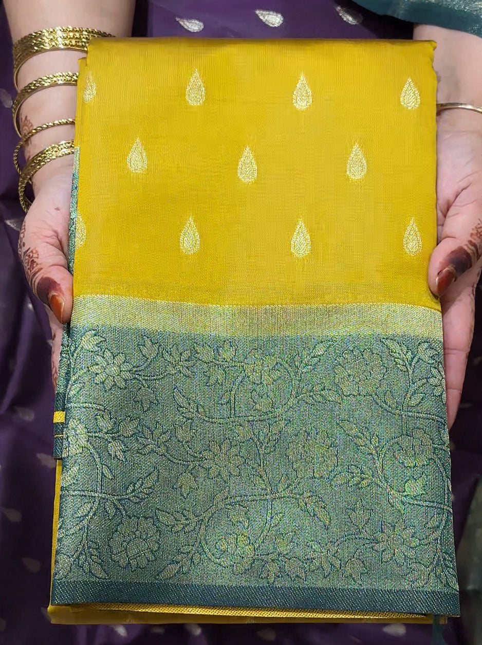 BUDGET BUY SEMI SILK SAREES - IHA 21908