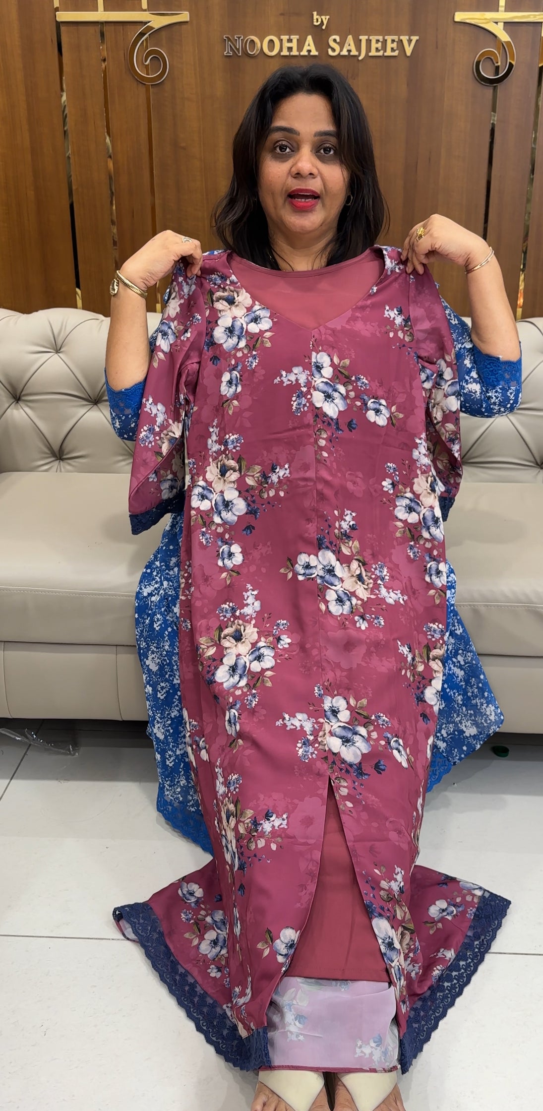 IHA'S IN-HOUSE PRINTEDALINE TOPS - IHA 25191