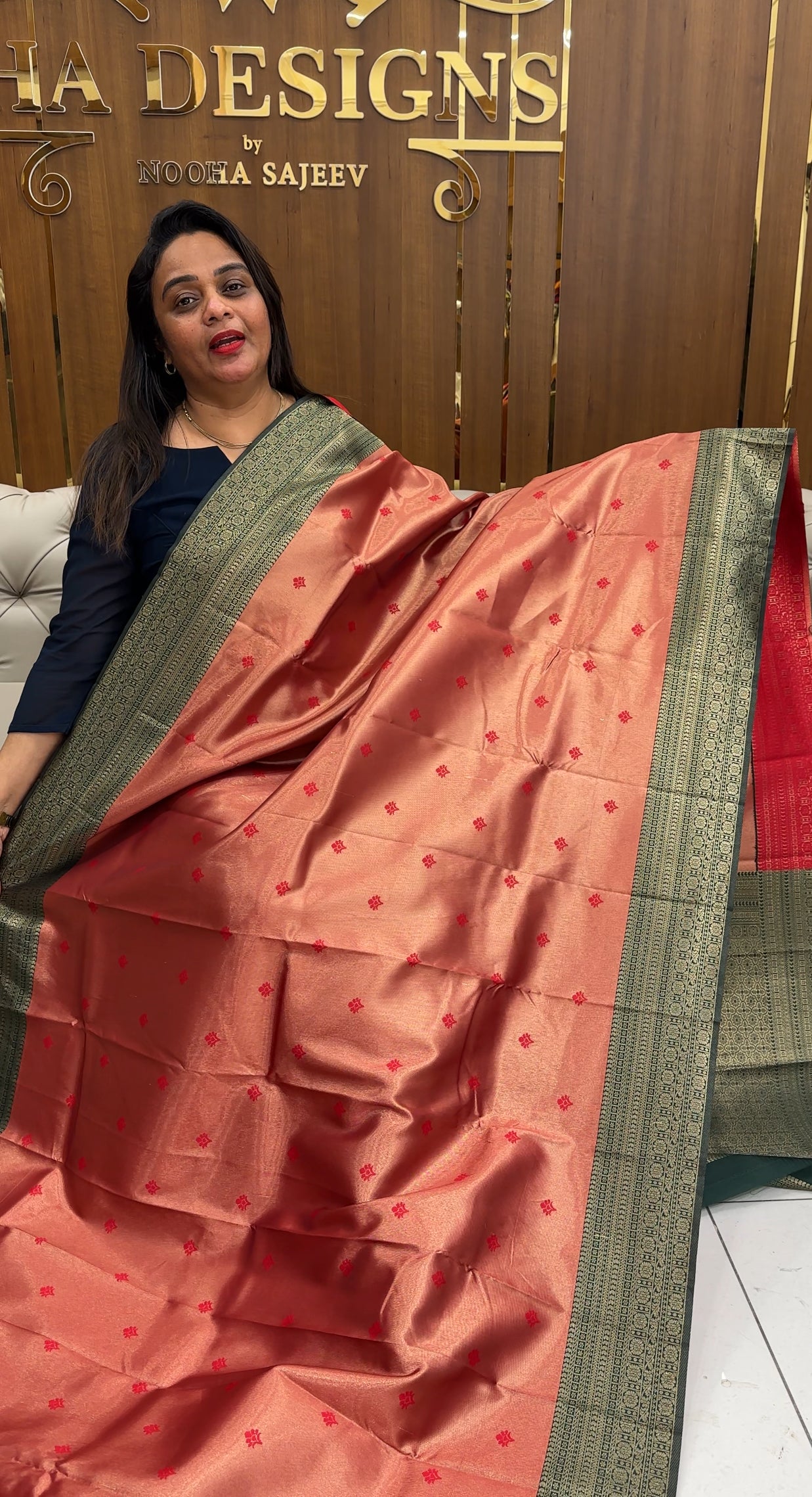 FORWARD TISSUE SILK SAREES - IHA 25852