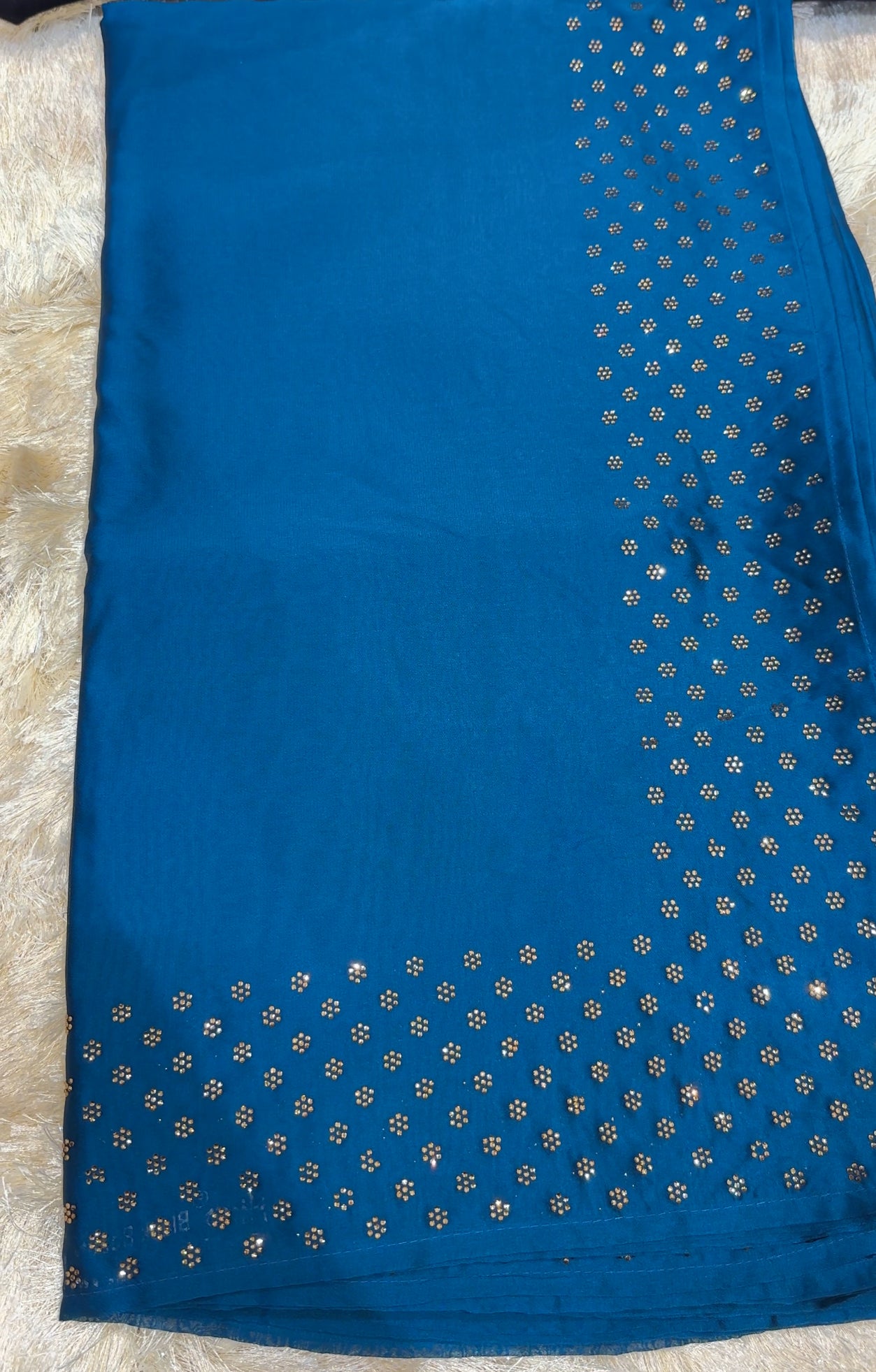 SILKY GEORGETTE SAREES - IHA 27784