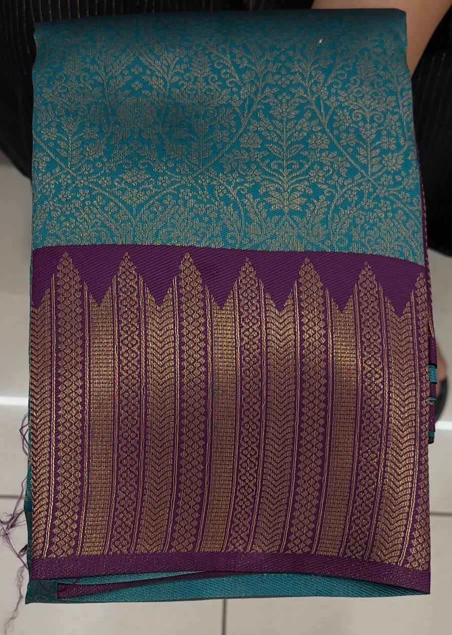 SEMI SILK SAREES - IHA 26361