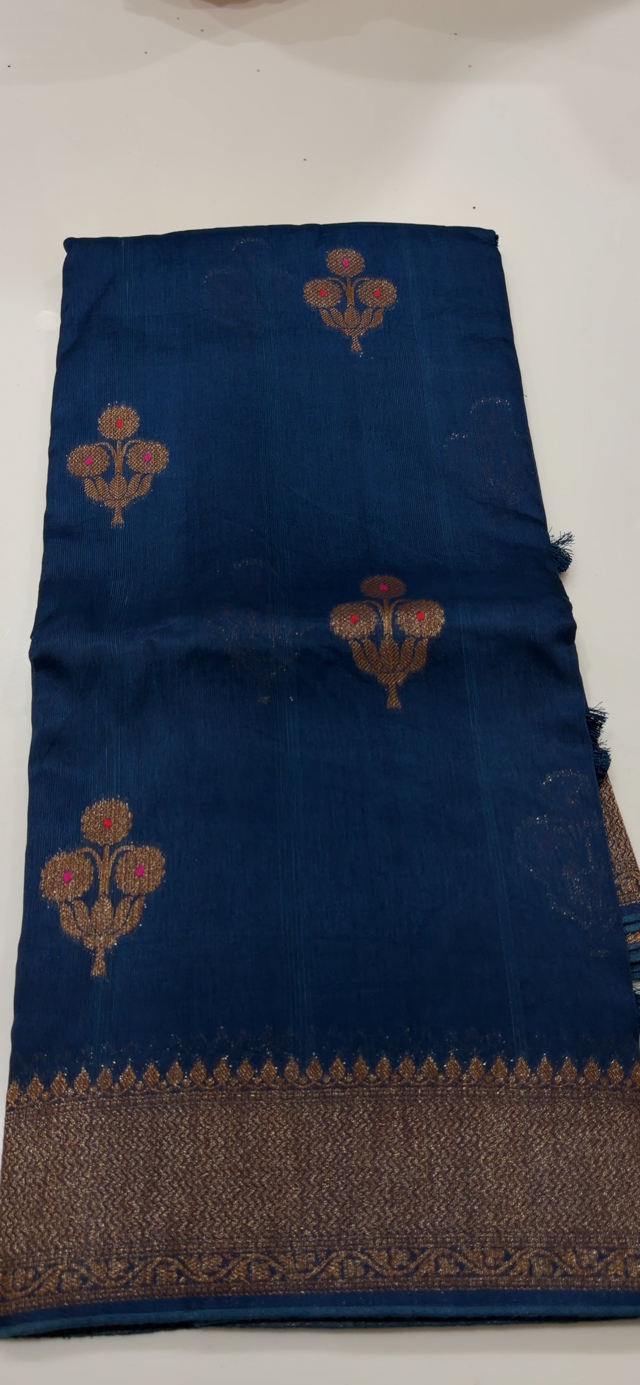 SEMI DUPION SAREES - IHA 34576