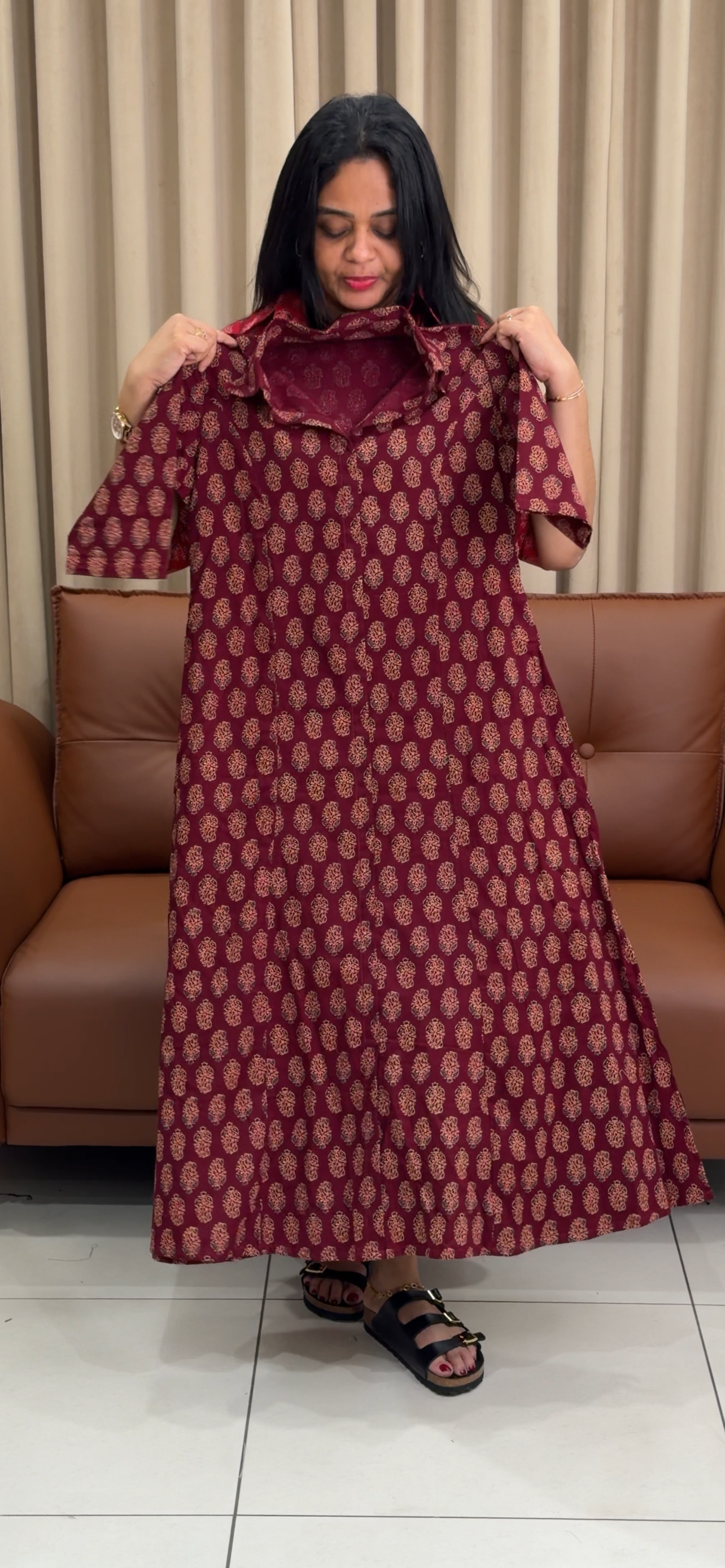 IHA'S IN-HOUSE COTTON LONG TOPS - IHA 33953