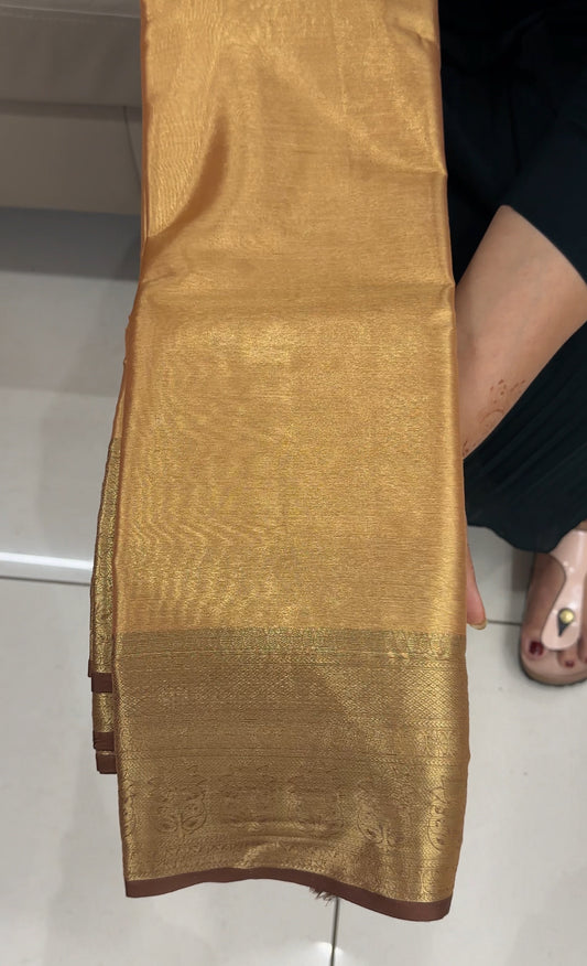 SEMI TISSUE SAREES - IHA 27432