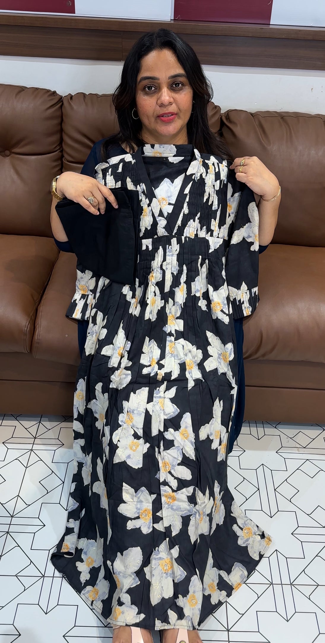 PRINTED COTTON CO-ORDS SETS - IHA 27965