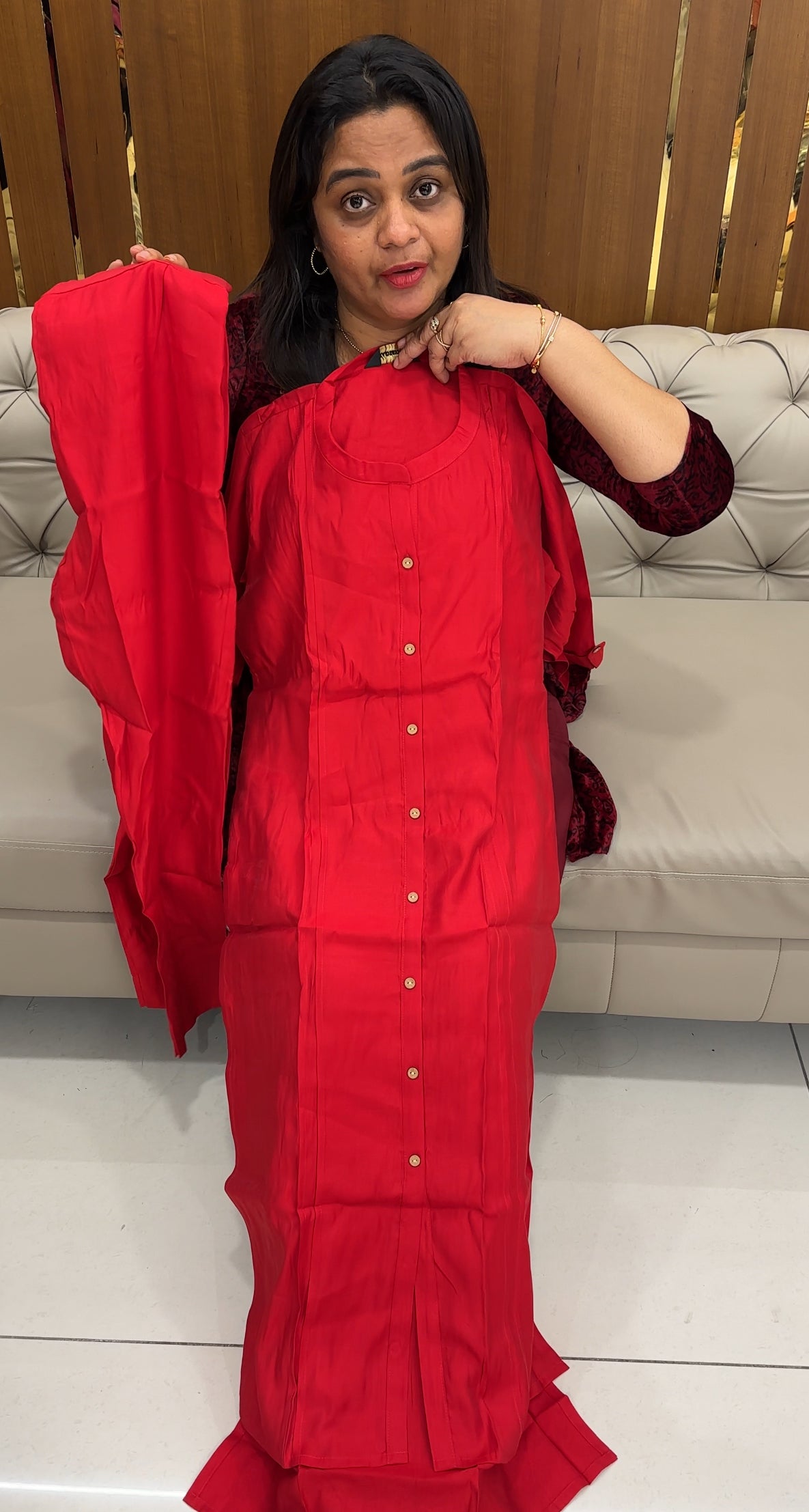 SILK LONG CO-ORDS SETS - IHA 26390
