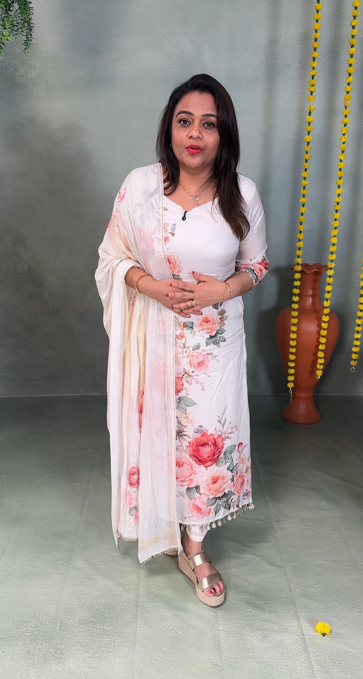 IHA'S IN-HOUSE ONAM UNSTITCHED SALWAR SUITS - IHA 24967