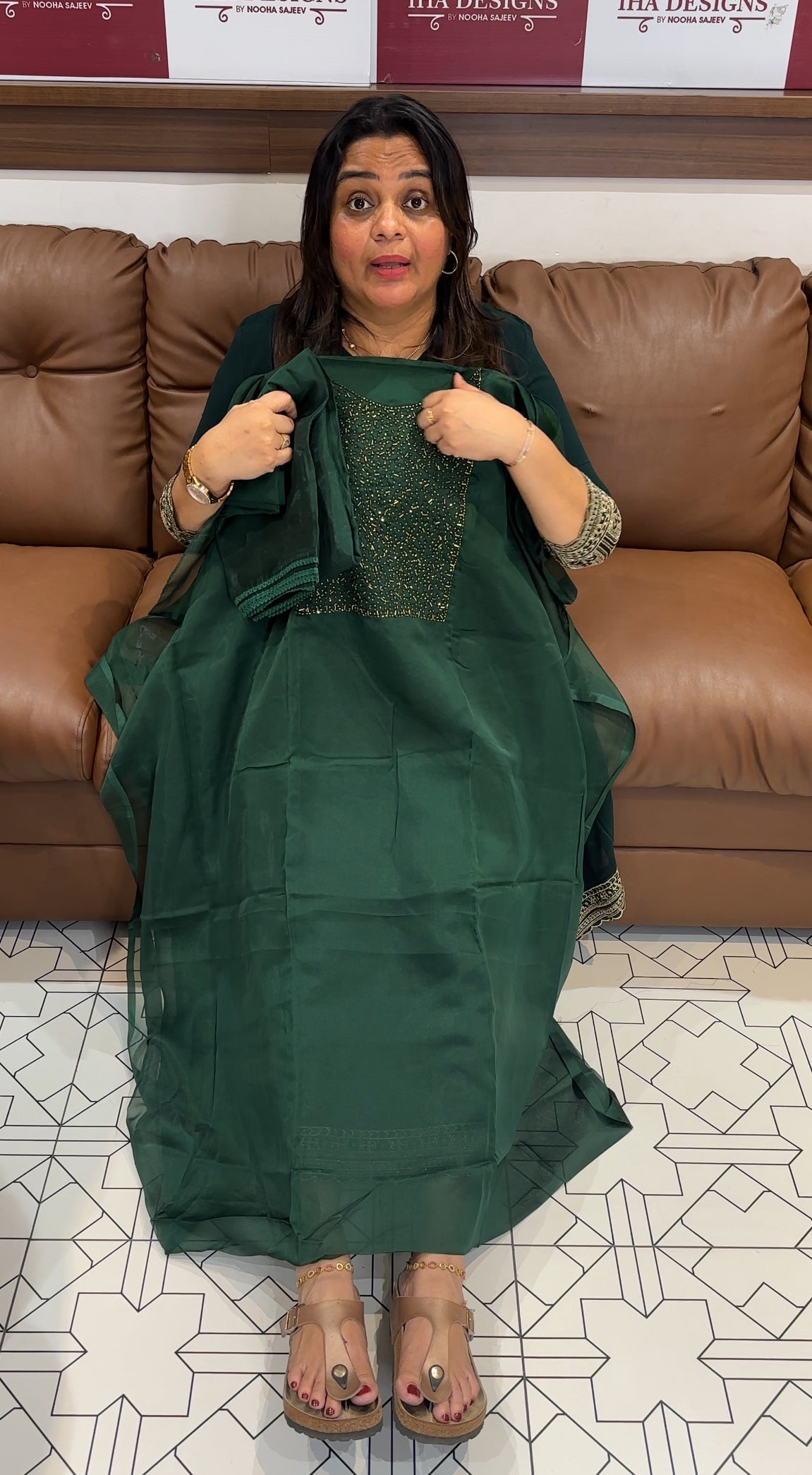 BUDGET BUY UNSTITCHED SALWAR SUITS - IHA 27332