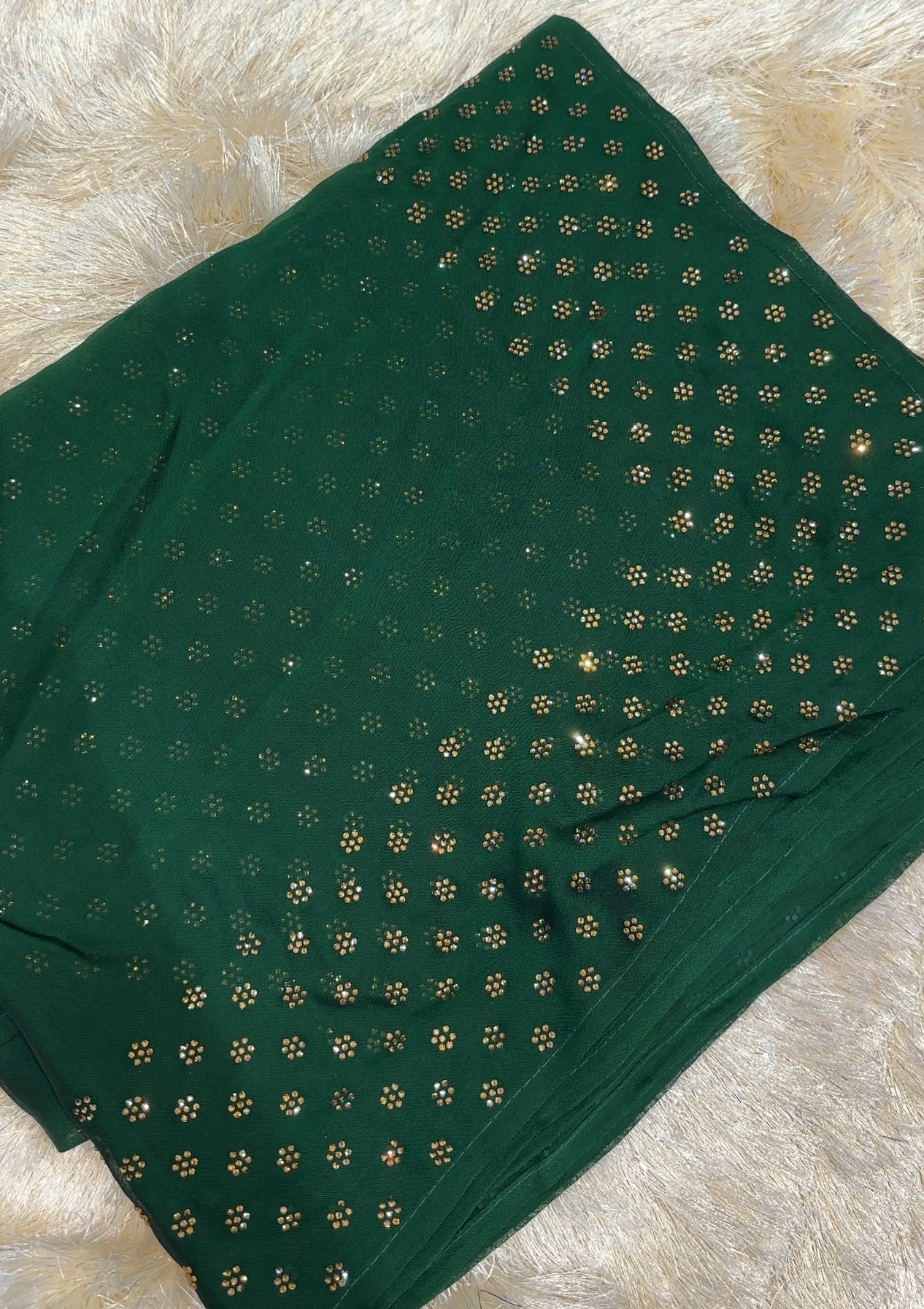 SILKY GEORGETTE SAREES - IHA 27784