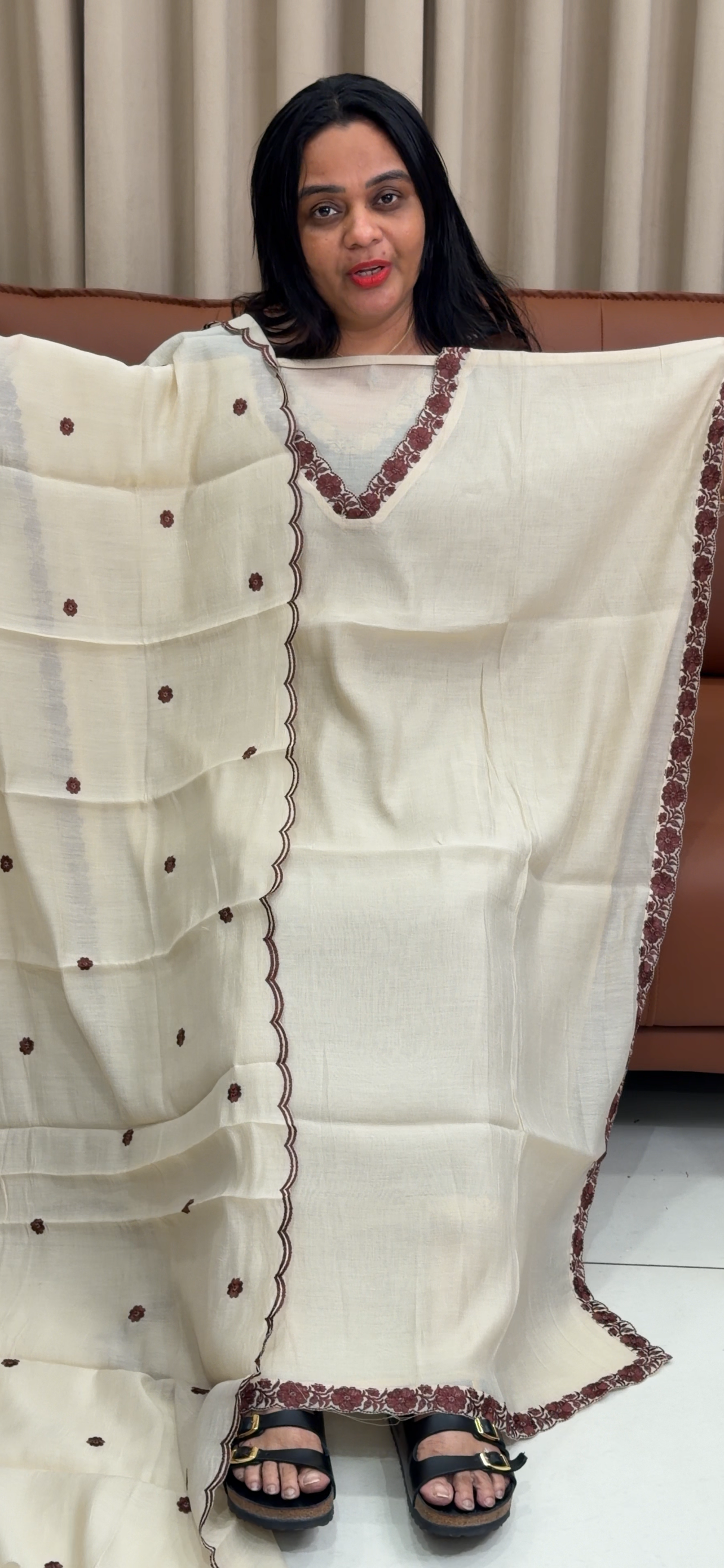 FORWARD LINEN UNSTITCHED SALWAR SUITS - IHA 35241