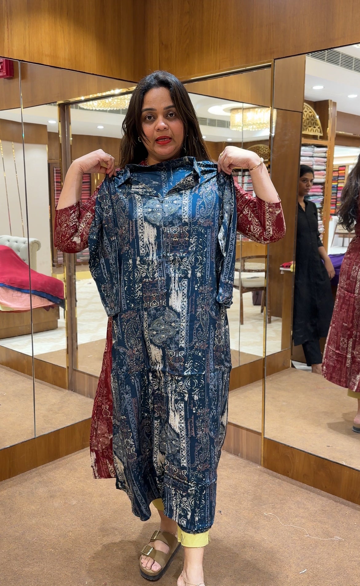 BUDGET BUY LONG A-LINE TOPS - IHA 21431