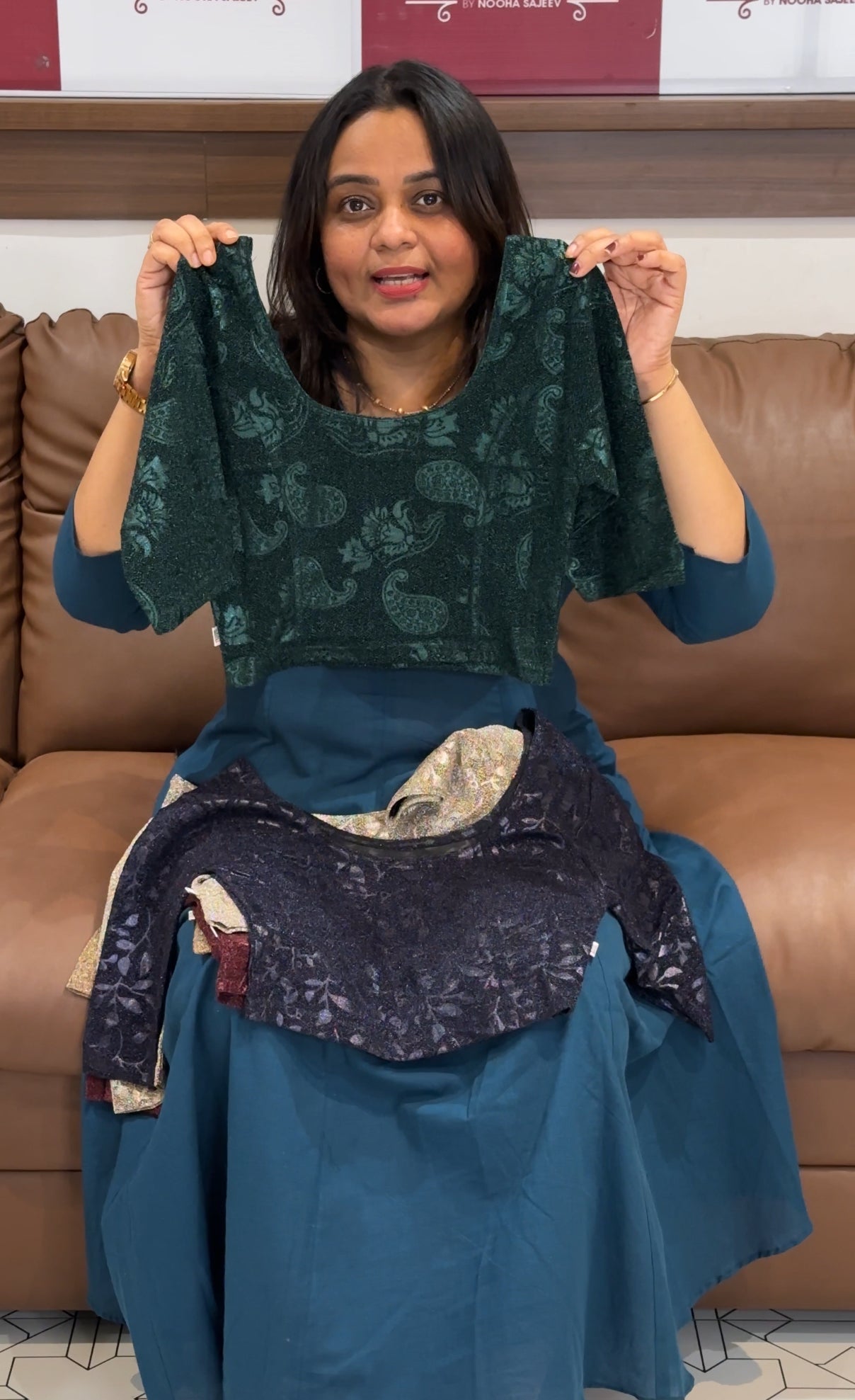 READY TO WEAR BLOUSE - IHA 27193