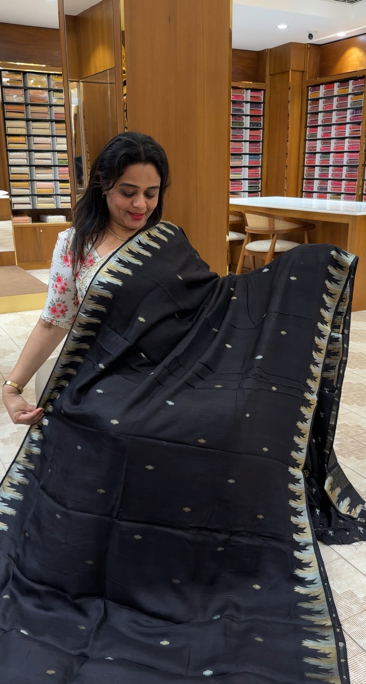 DOLA BANARASI SAREES - IHA 25712